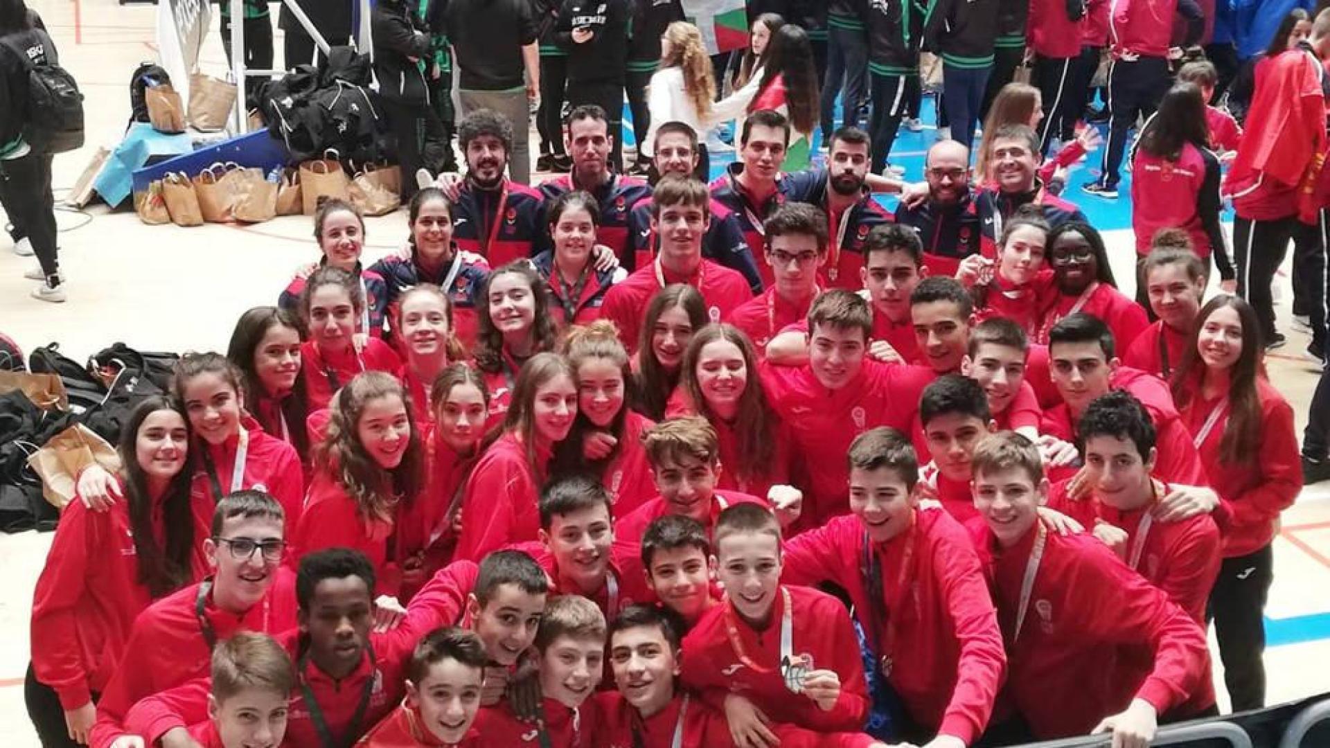Navarra termina el Nacional de baloncesto de cadete e infantil con buenas sensaciones