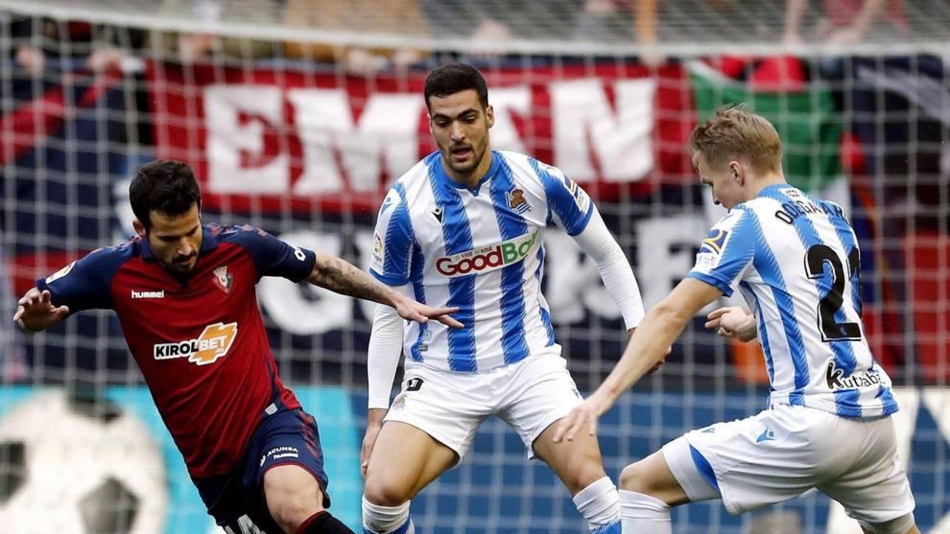 Fotos Osasuna Real Sociedad: resumen gráfico del partido disputado en El Sadar.