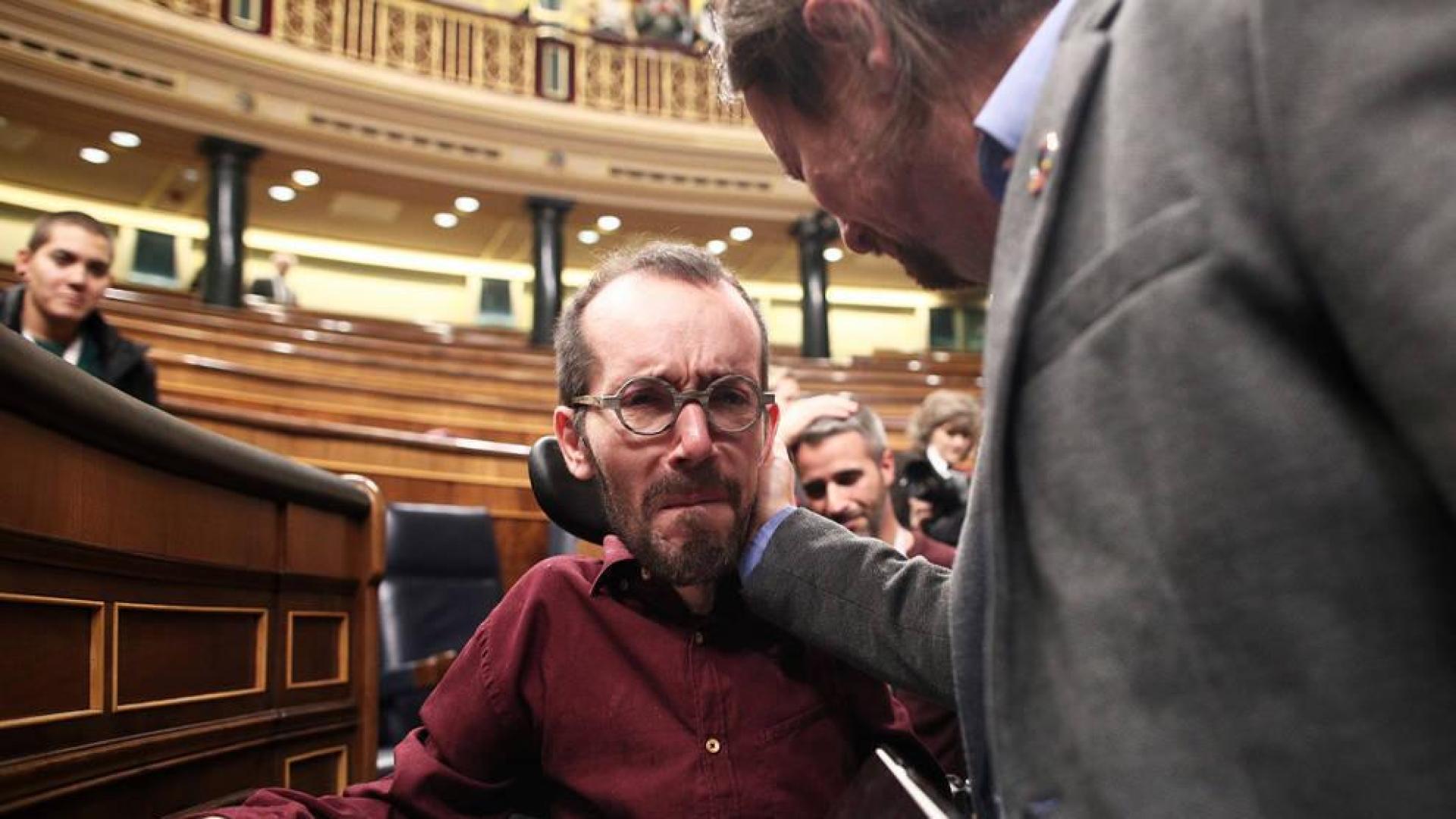 Pablo Echenique ya es oficialmente portavoz de Podemos en el Congreso