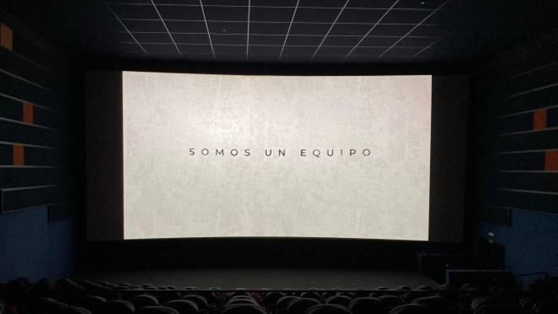 El documental 'Somos un equipo', la tercera proyección más vista estas Navidades