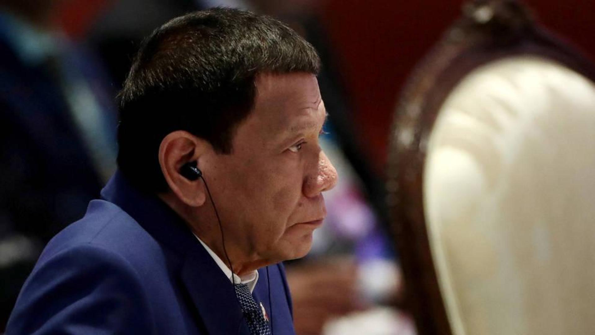 Rodrigo Duterte, presidente de Filipinas.