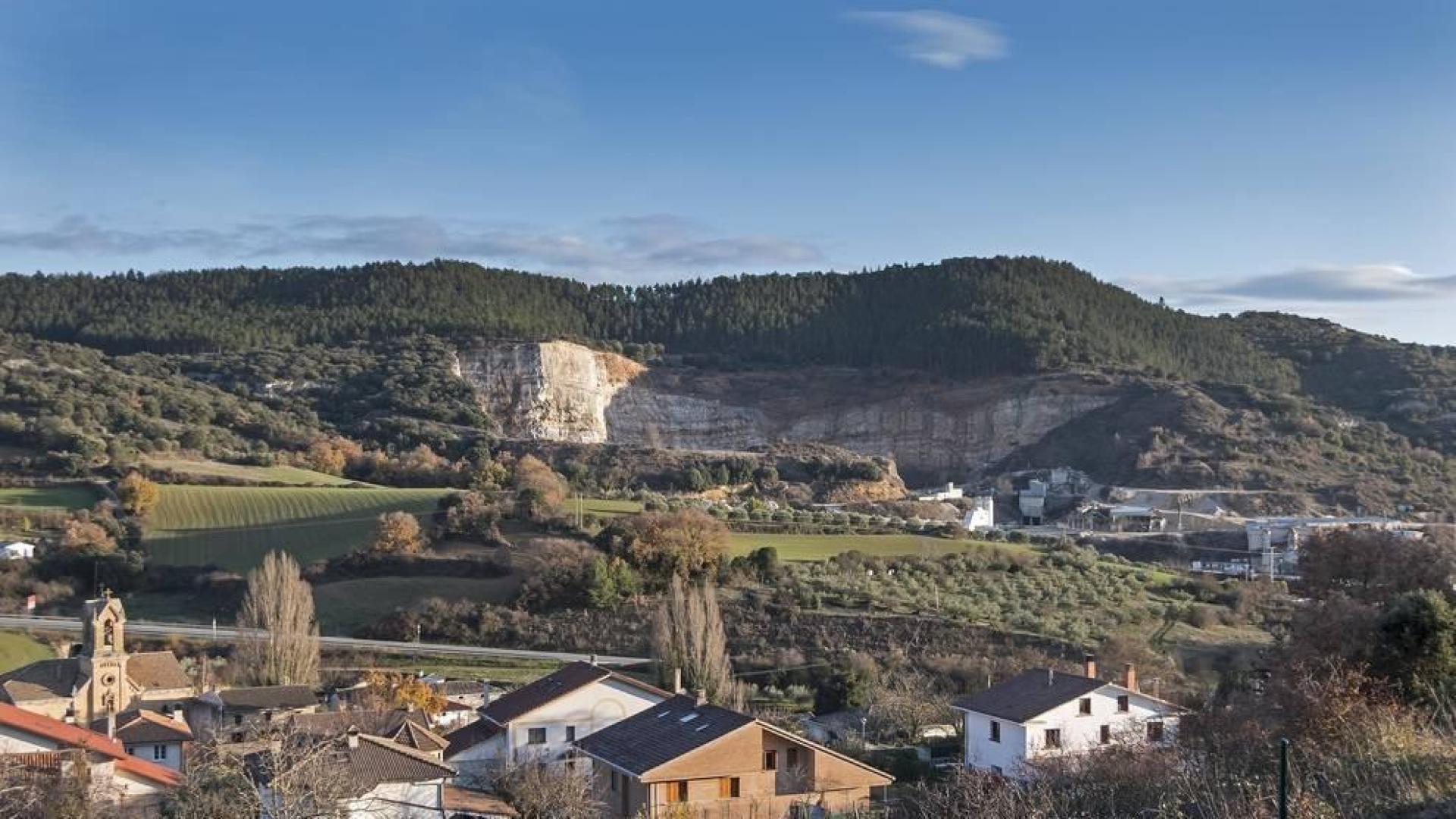 El concejo de Bearin (valle de Yerri), donde se localiza la cantera objeto del litigio.