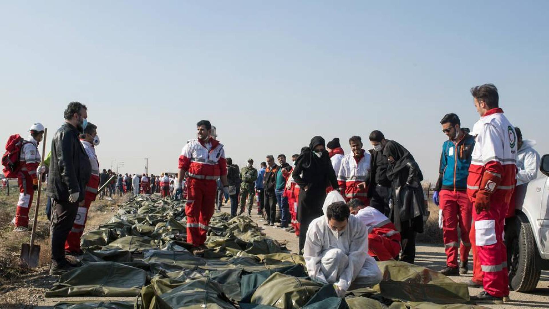 Aviación Civil de Irán asegura que ningún misil alcanzó el avión ucraniano siniestrado