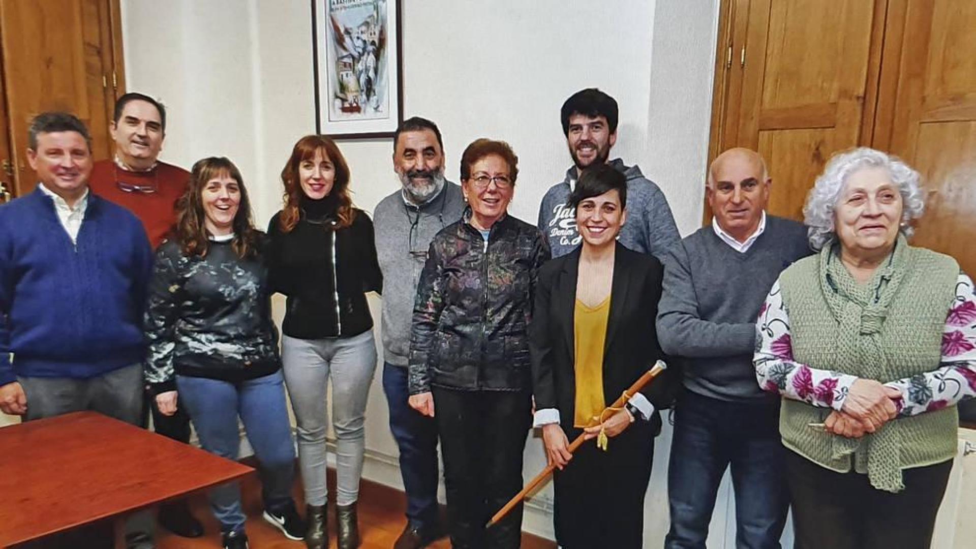 La nueva alcaldesa de Villatuerta acepta el reto con un guiño a su grupo
