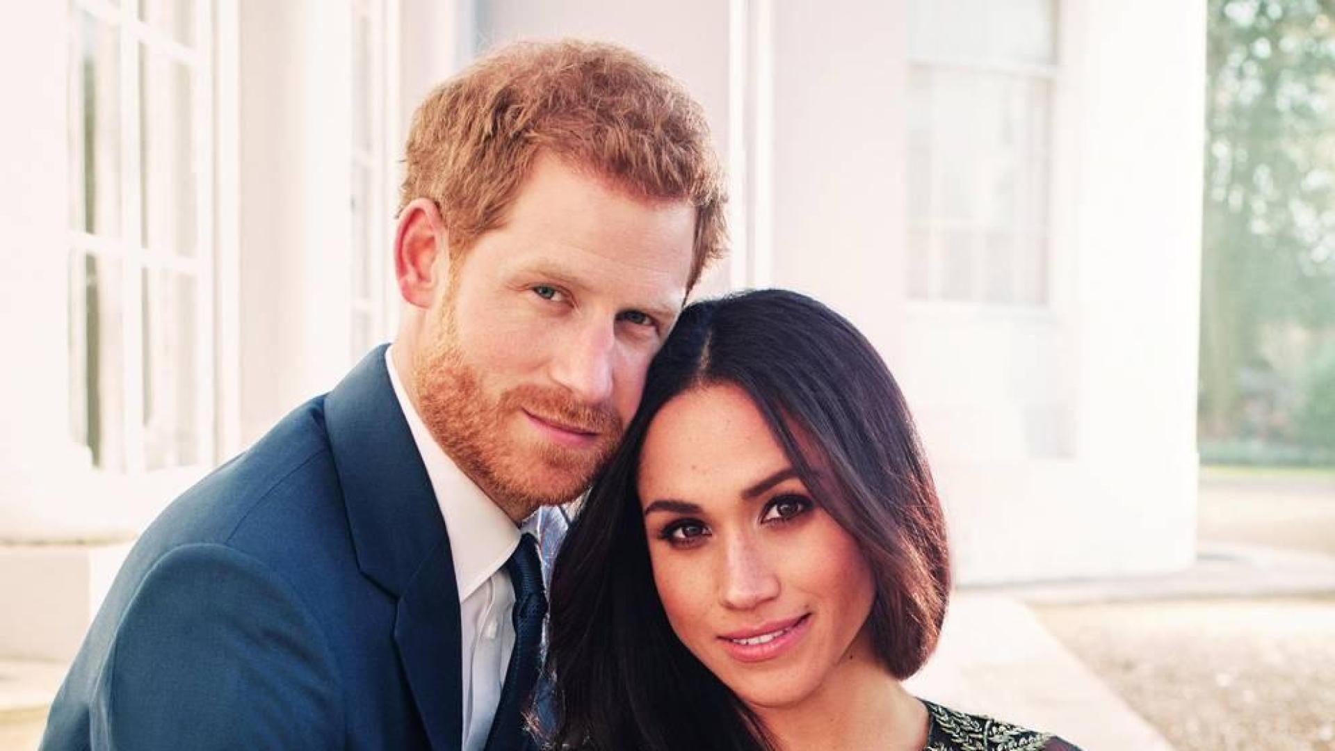 Las primeras fotos oficiales del príncipe Harry y Meghan Markle