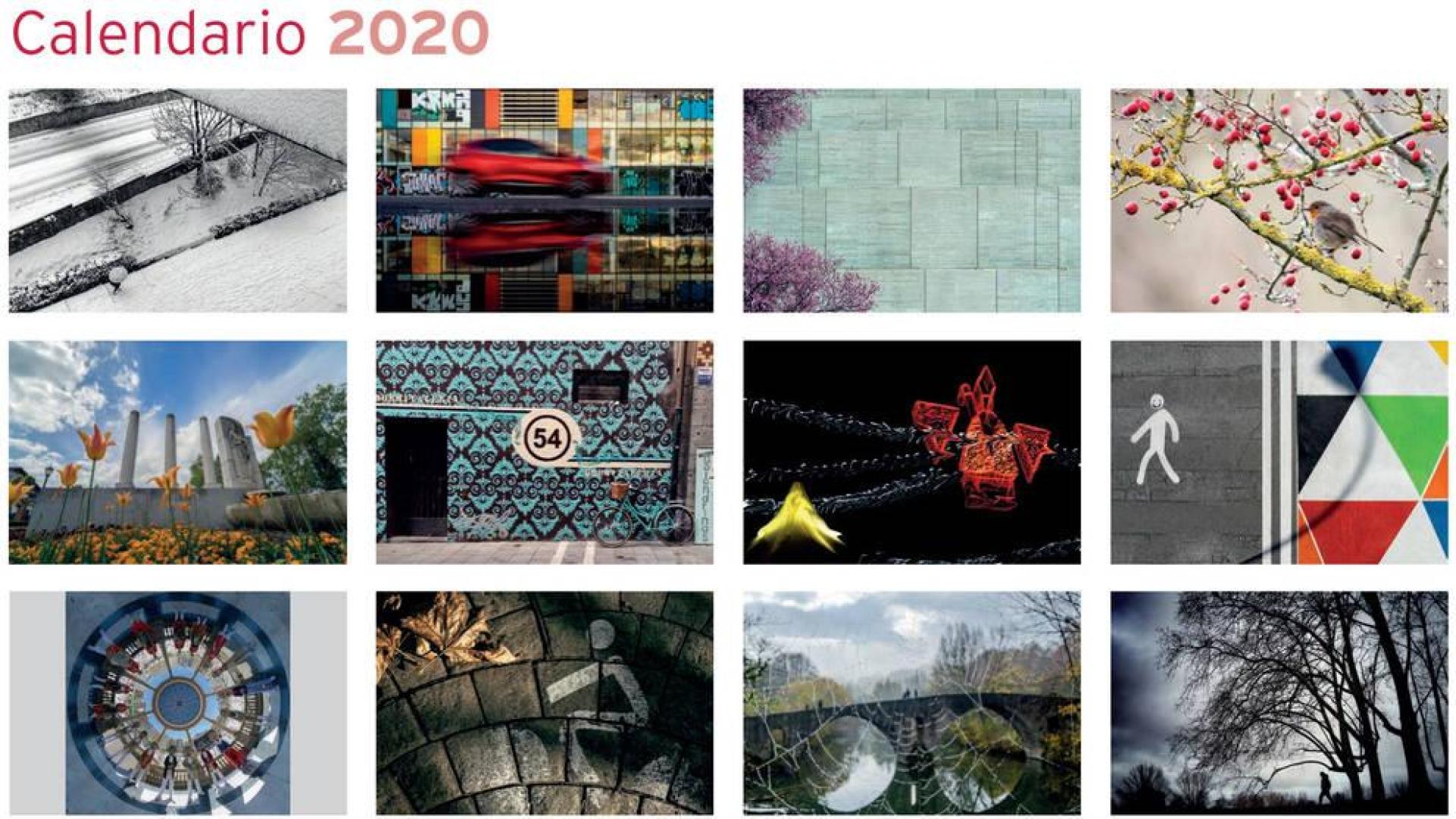 Calendario municipal de Pamplona 2020.