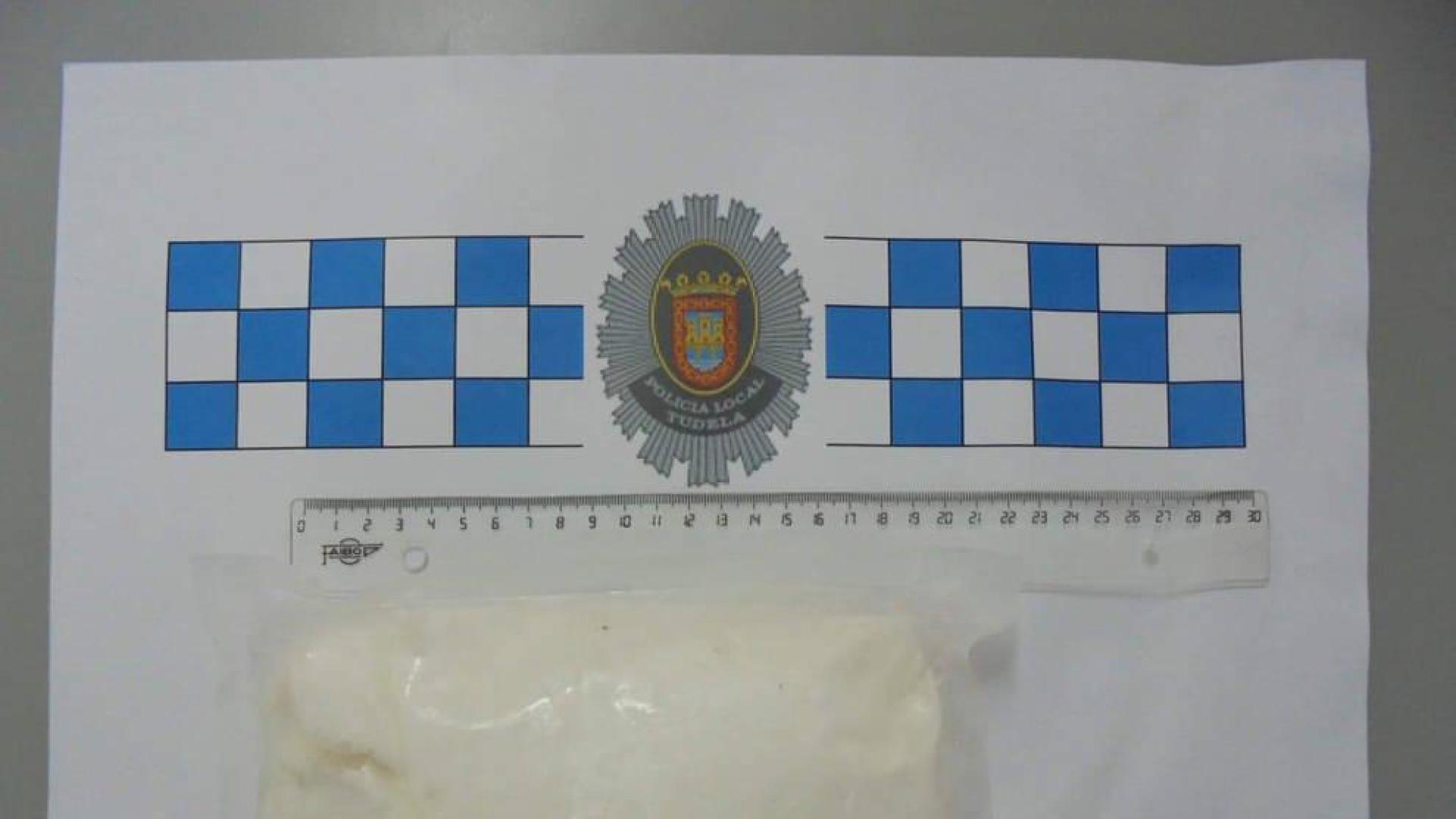 Policía Local de Tudela incauta 900 gramos de speed en una furgoneta de reparto