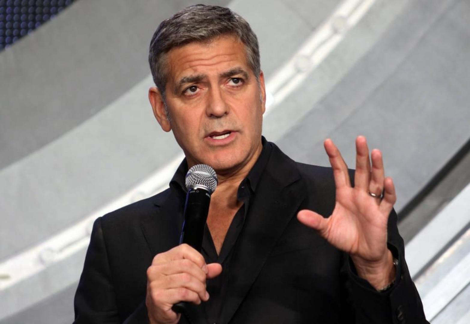 George Clooney: "Me interesa la política, no hacer carrera ella"