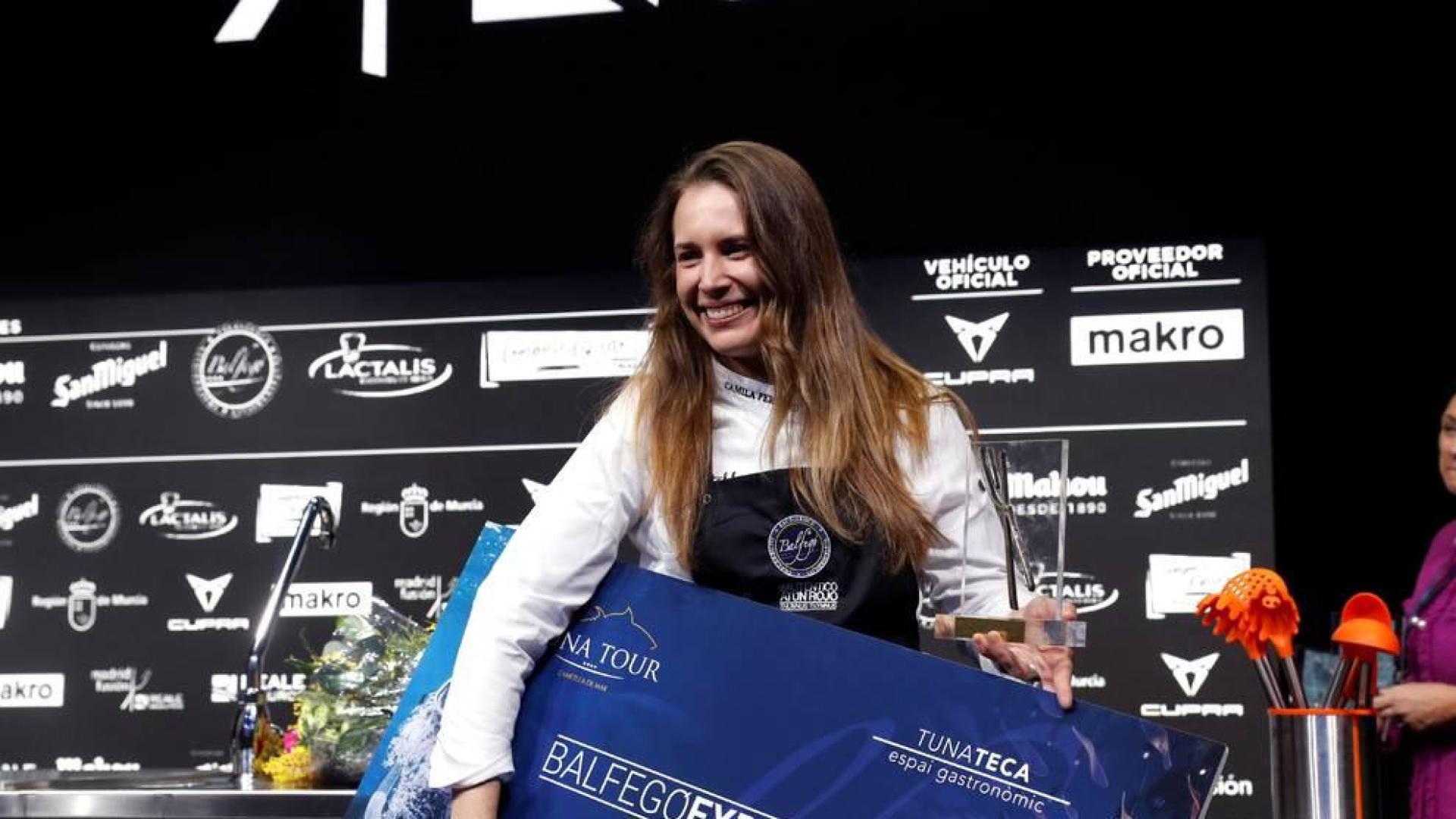 Camila Ferraro, primera mujer en conseguir el premio 'Cocinero Revelación'