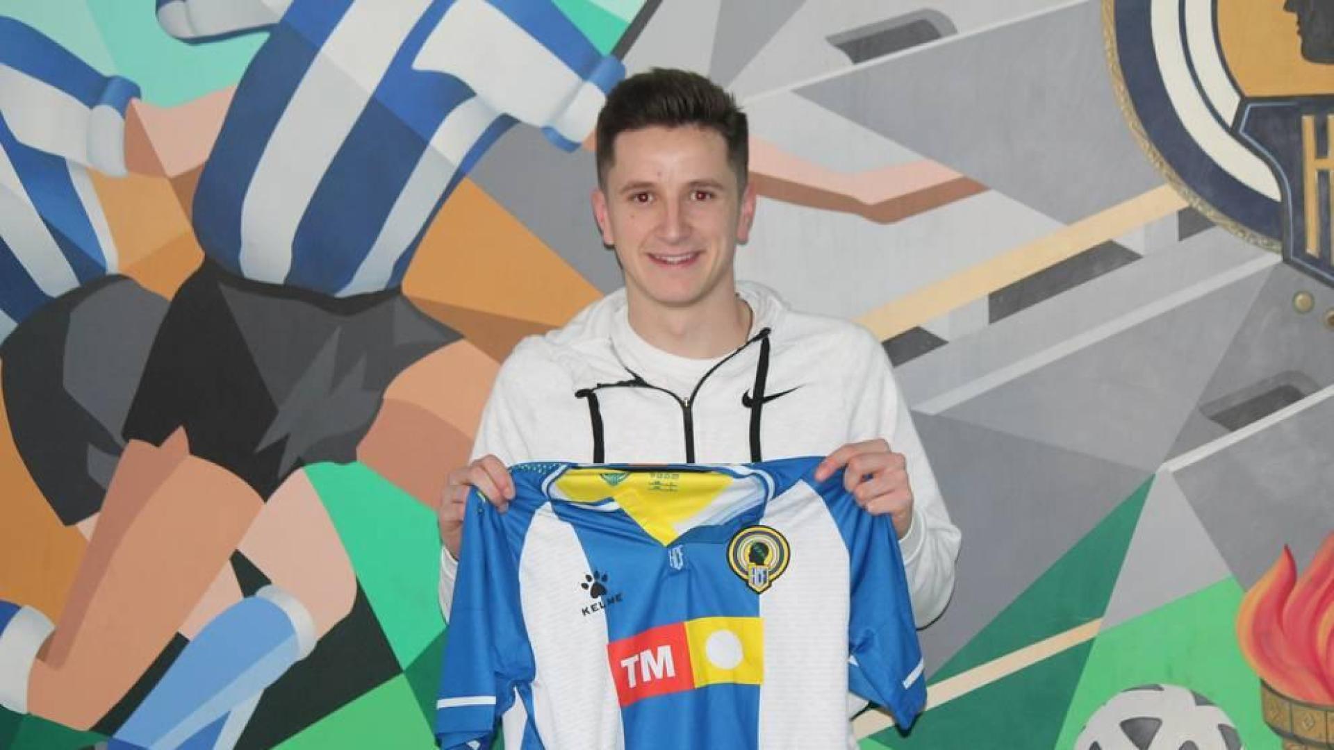 Miguel Olavide, con la camiseta de su nuevo equipo.