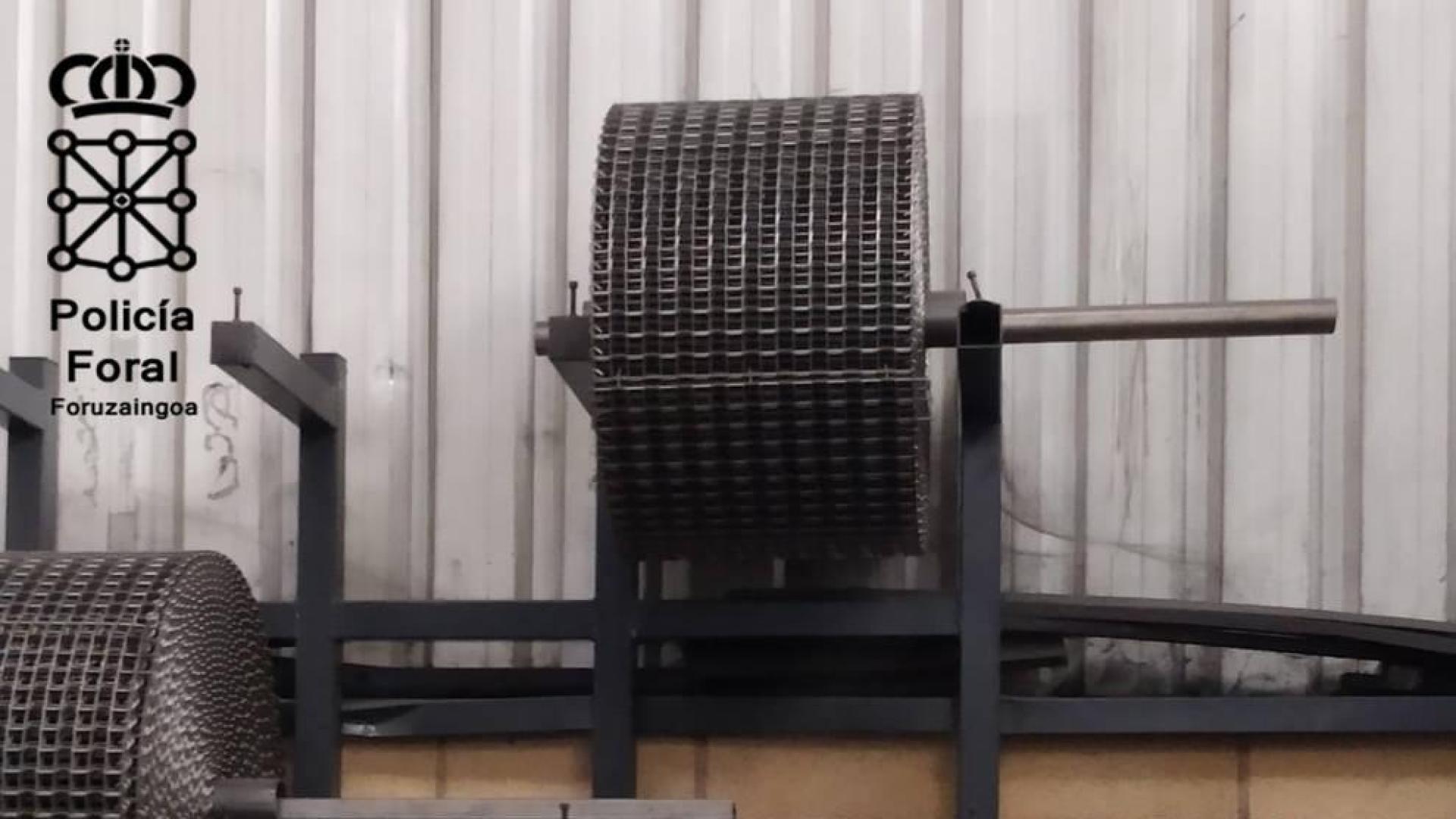 Material robado por los tres detenidos en Corella