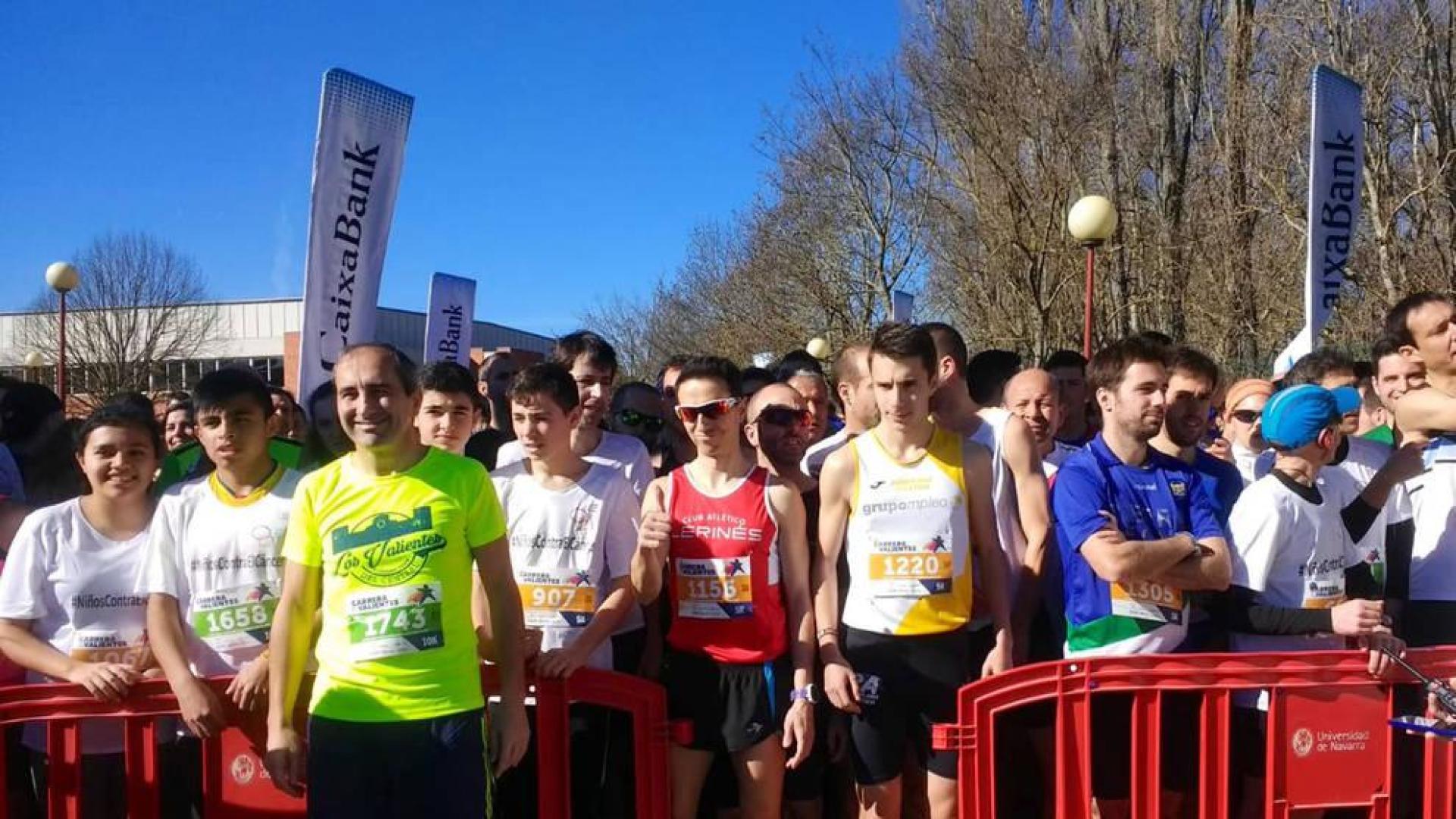 Salida de la tercera edición de la Carrera de los Valientes.