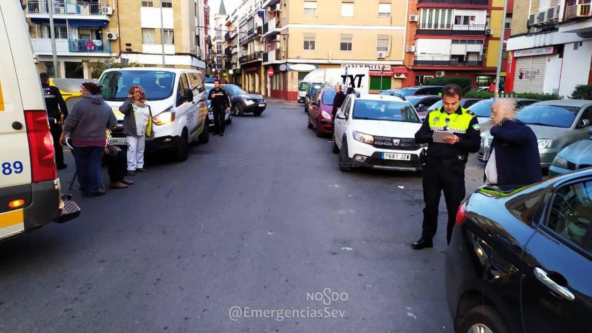 Un conductor de VTC se queda dormido al volante y atropella a dos personas