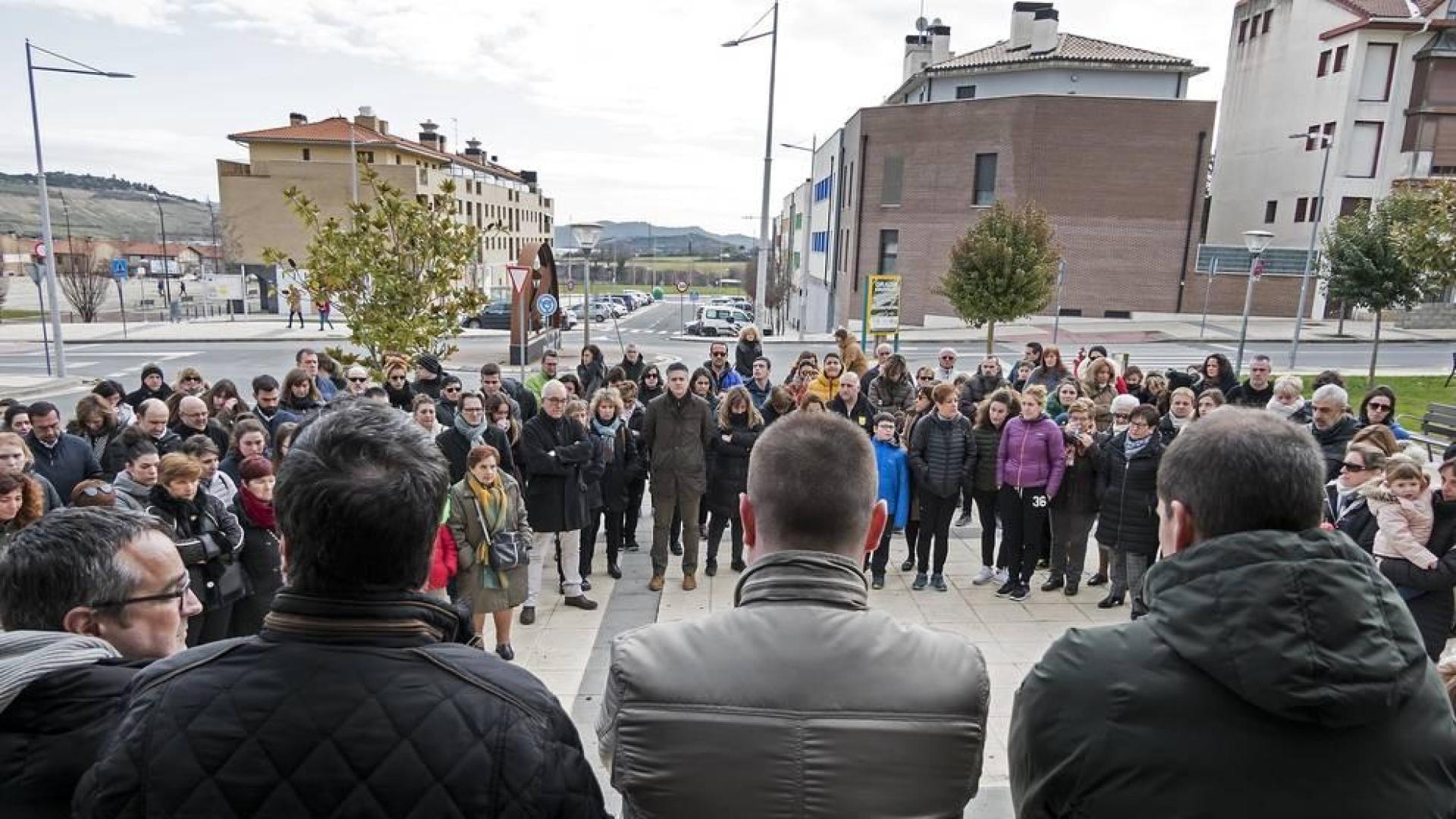 Ayegui y Estella, dos localidades vecinas unidas en horas amargas