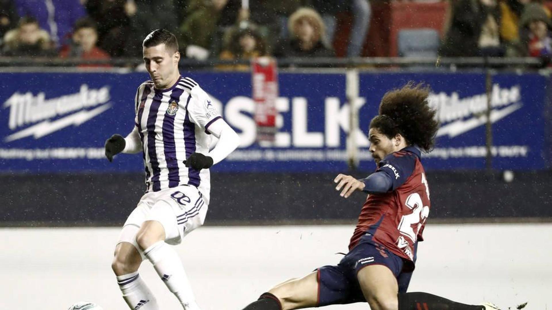 Osasuna-Valladolid en directo: narración minuto a minuto