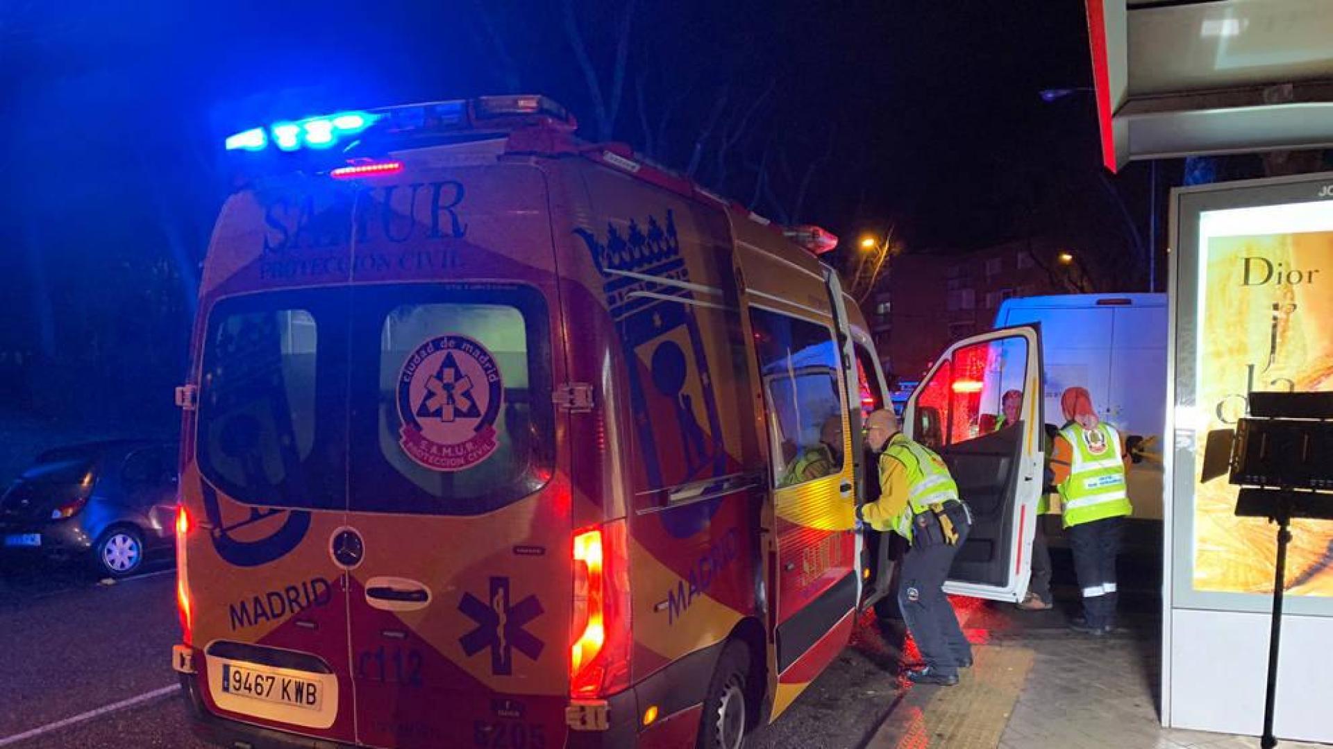 Muere un joven de 23 años por heridas de arma blanca en Madrid