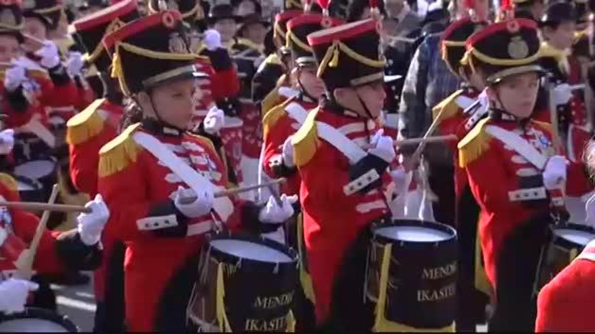 San Sebastián celebra su tradicional 'Tamborrada'