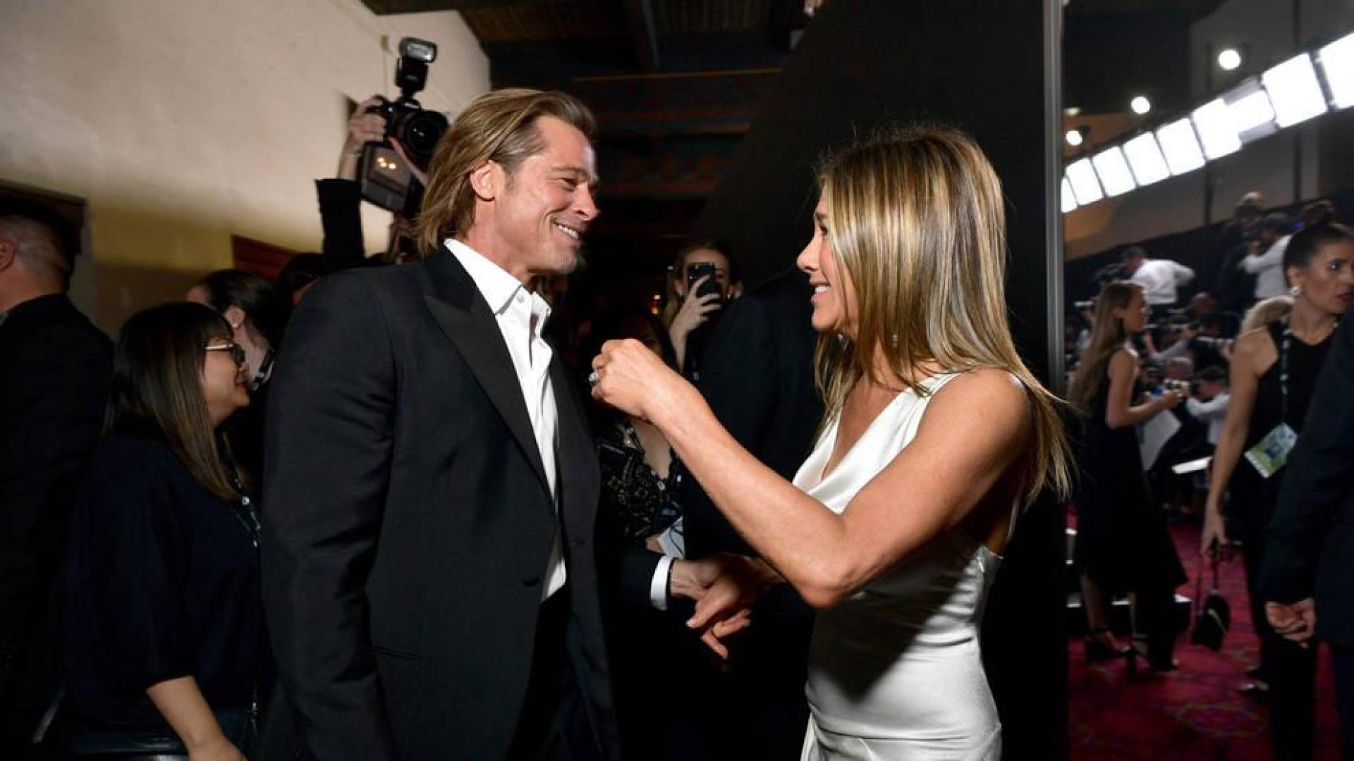 El encuentro entre Brad Pitt y Jennifer Aniston que ha revolucionado las redes