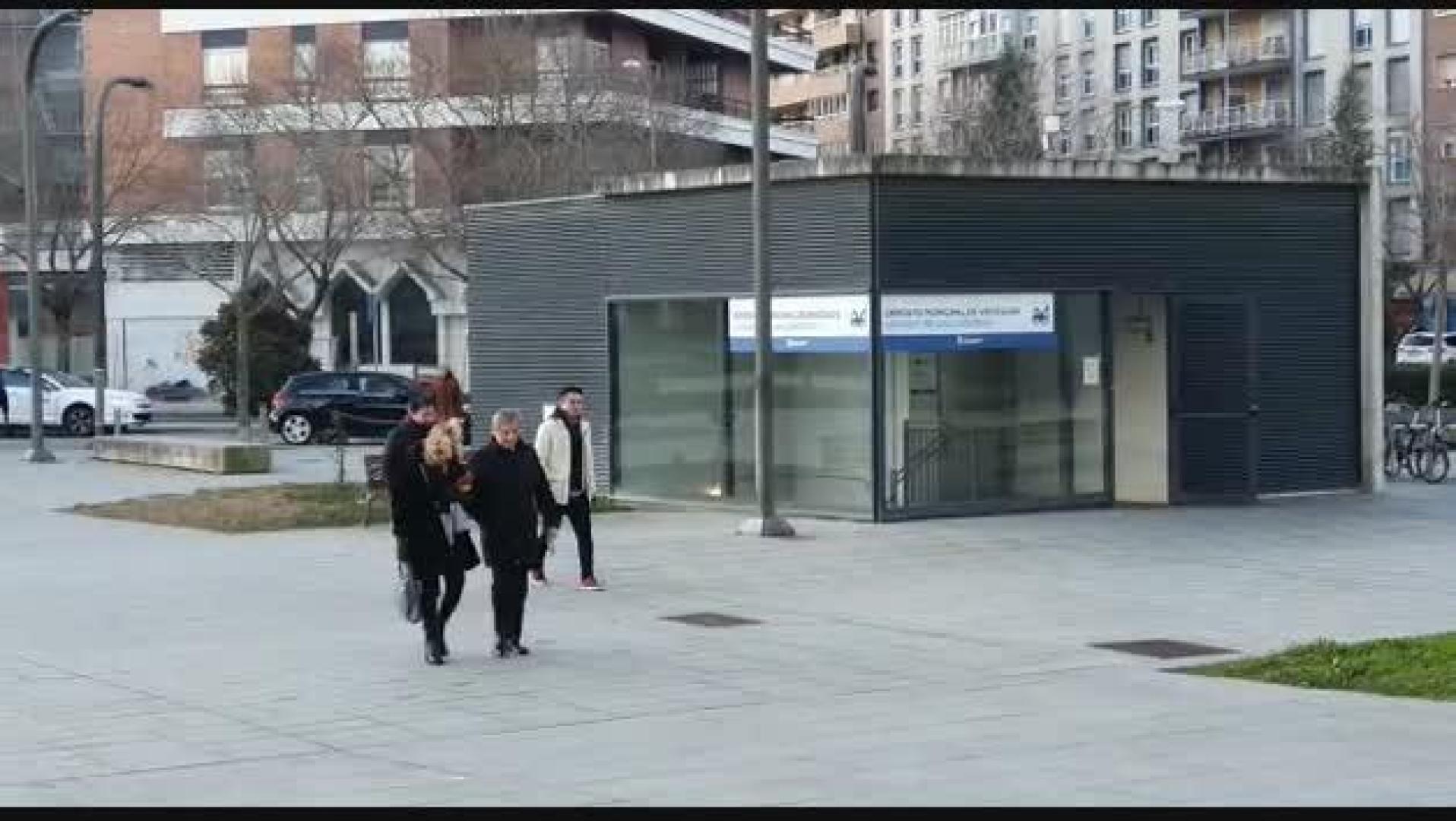 Llegada de Miguel Archanco a la Audiencia