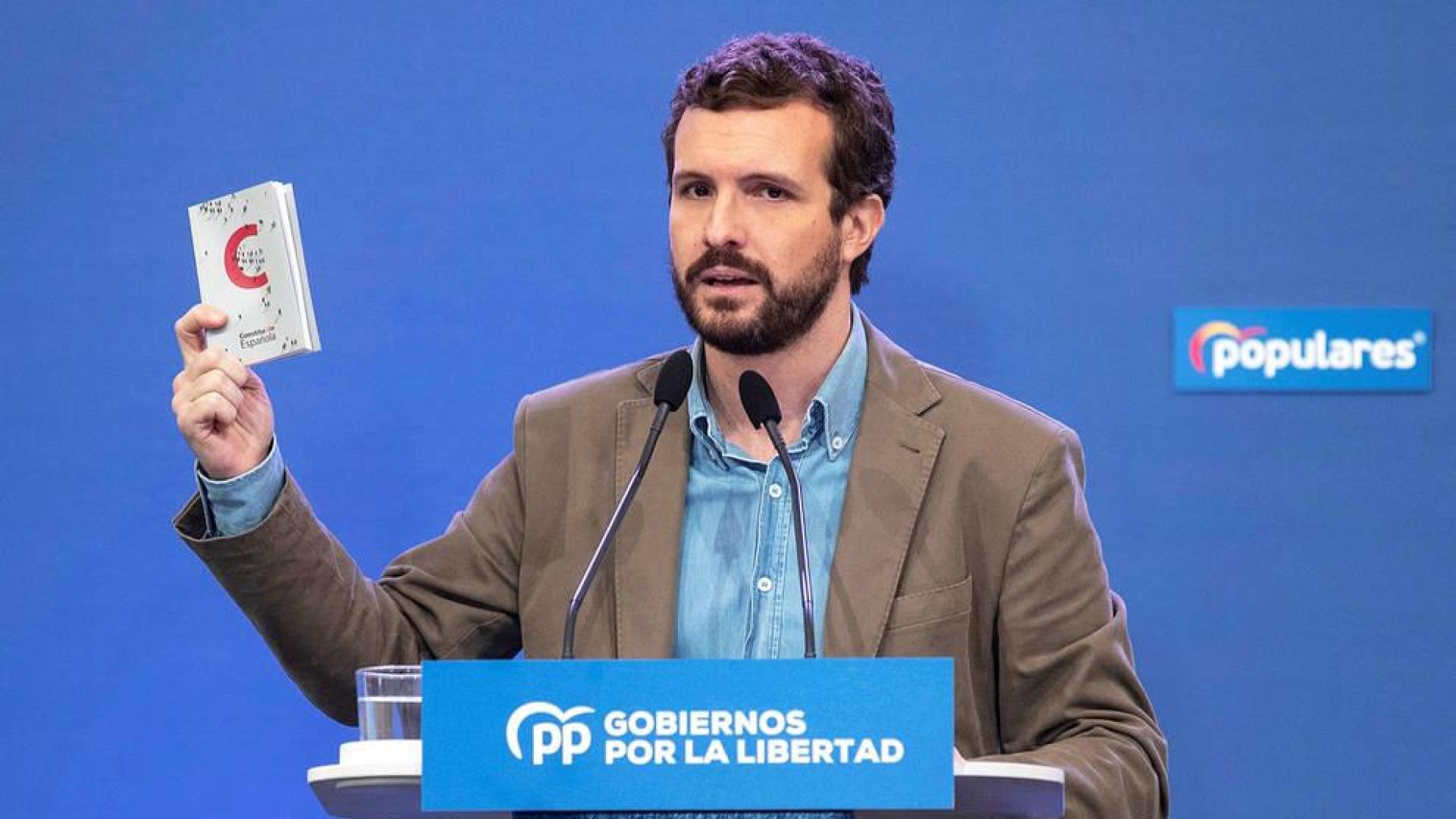Casado reconoce que lo ideal sería una vía constitucionalista conjunta en Cataluña
