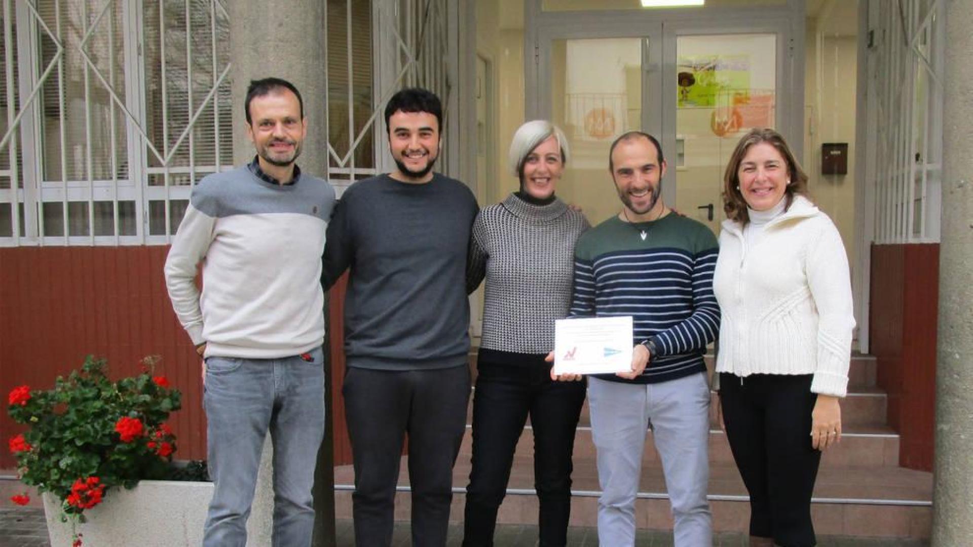 Los voluntarios de Navarra distinguen al colegio La Compasión Escolapios