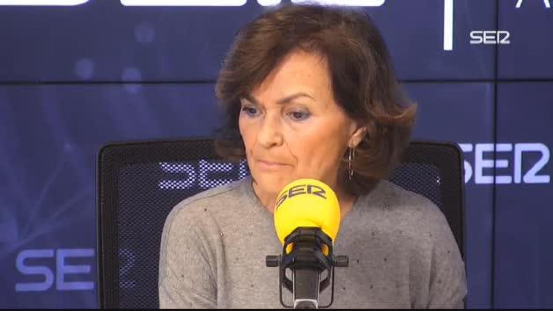 Calvo, tajante: "La reforma del Código Penal no forma parte de la Mesa de Diálogo"