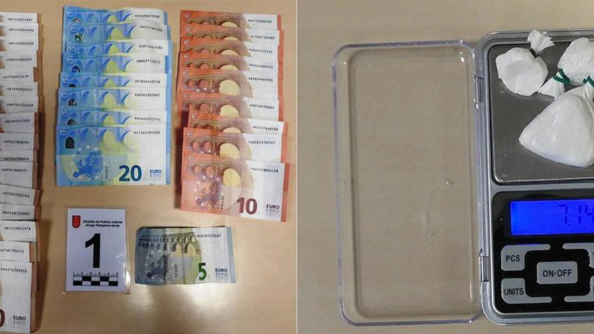 Detenido un joven de Orkoien como presunto autor de un delito de tráfico de drogas