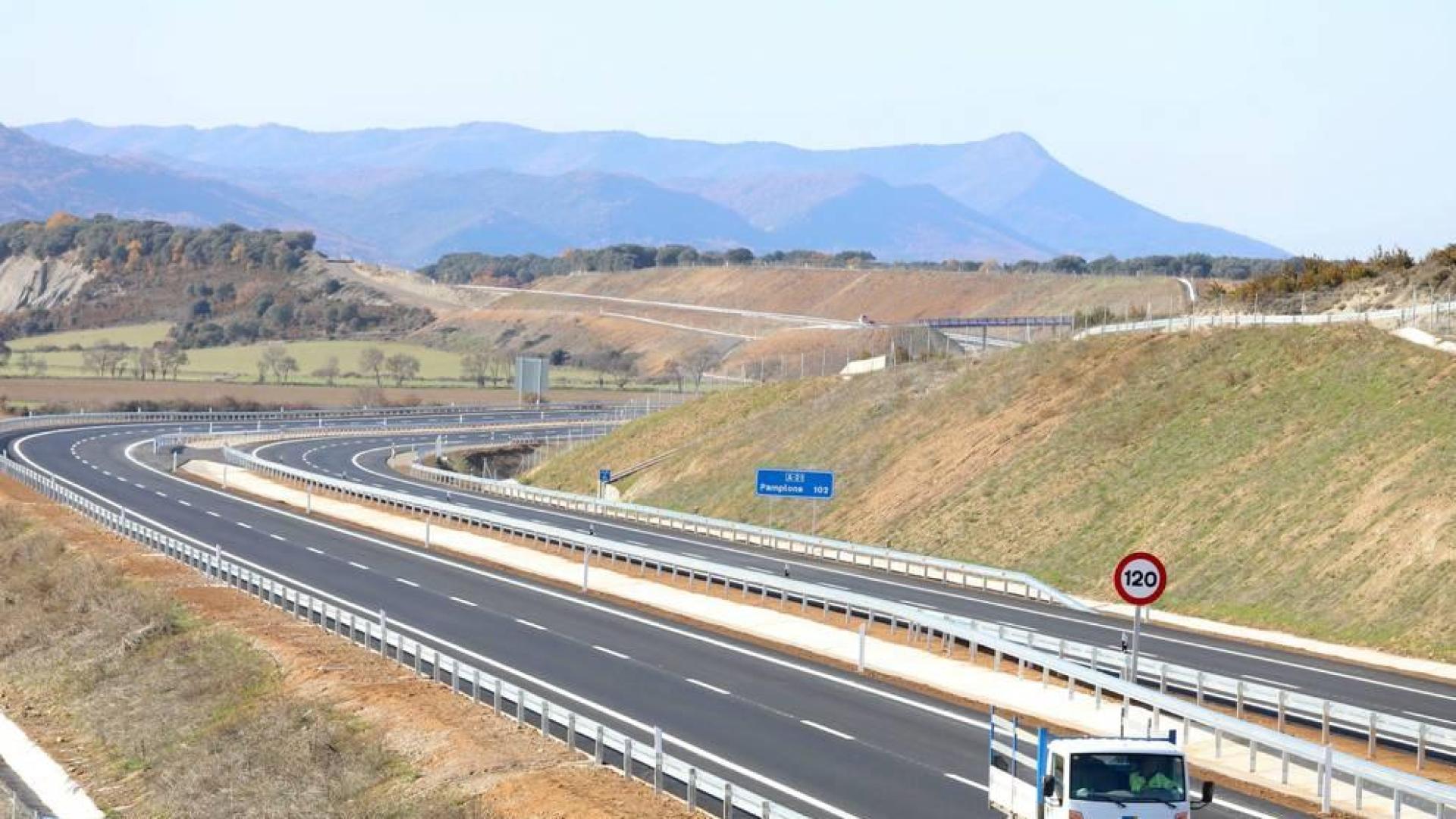 La Autovía a Jaca (A-21) abre 6 km más y restan ya  por ejecutar sólo 3 tramos