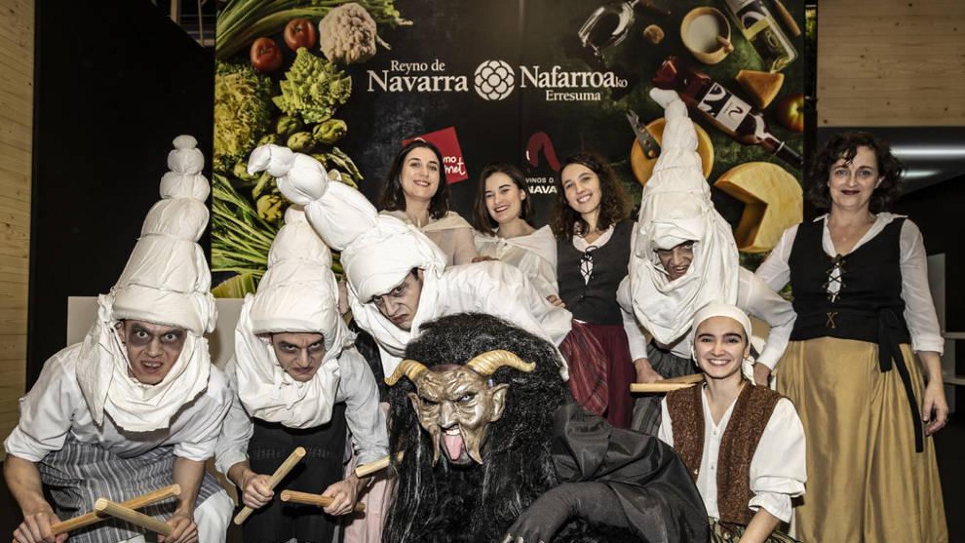 Navarra hechiza Fitur con un akelarre