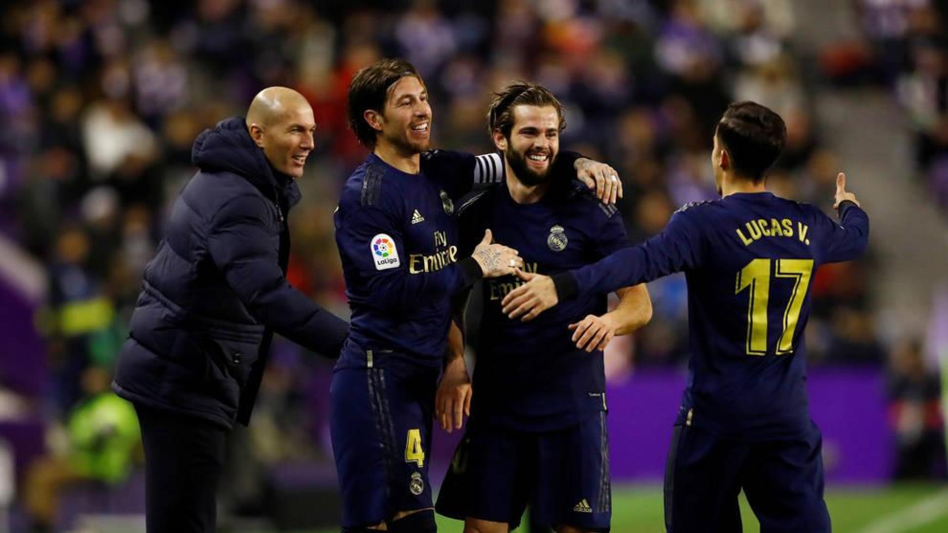 Nacho pone al Madrid 'a la cabeza' de la Liga