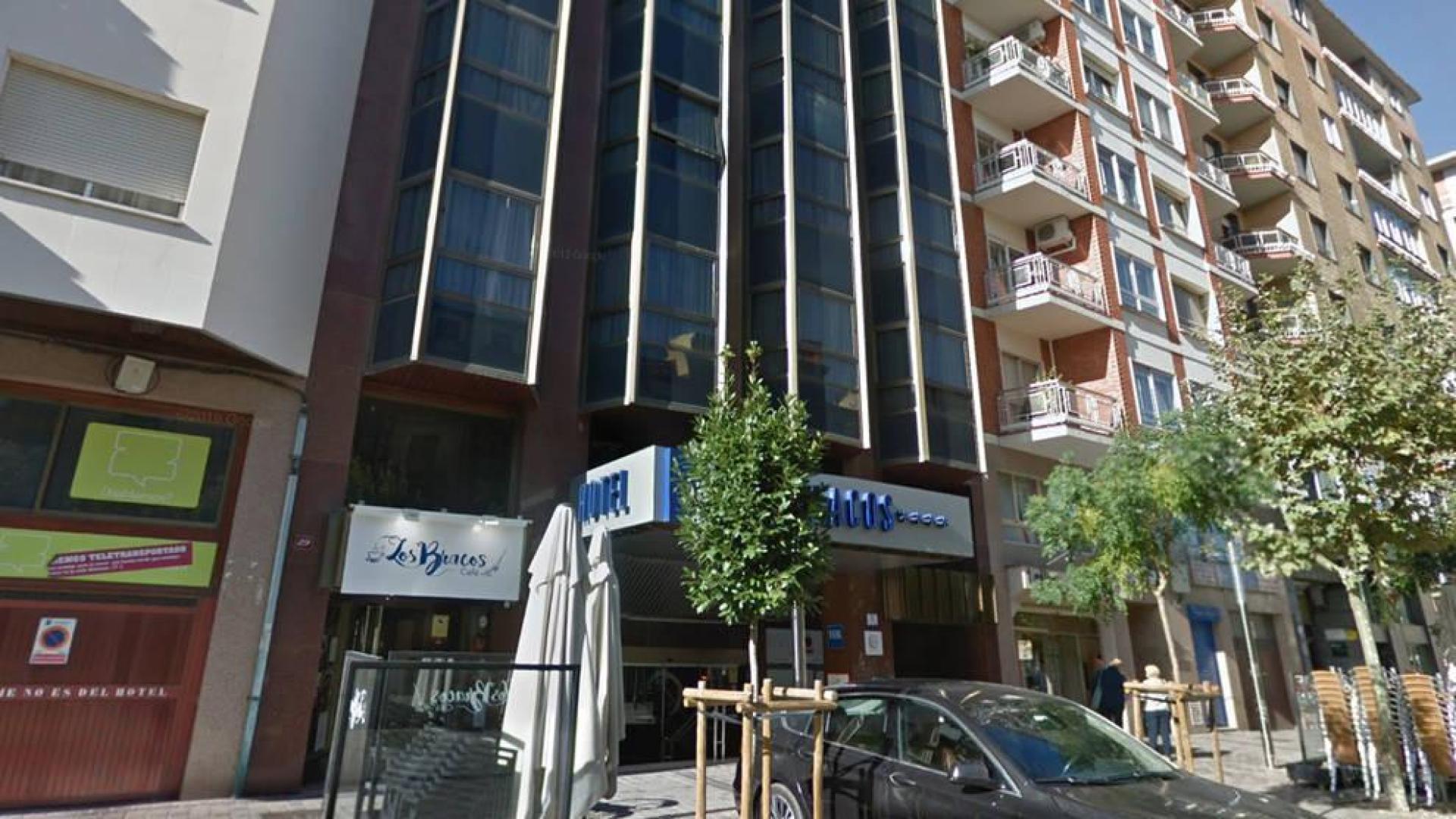 Hotel donde ha aparecido el cuerpo de la niña en Logroño.