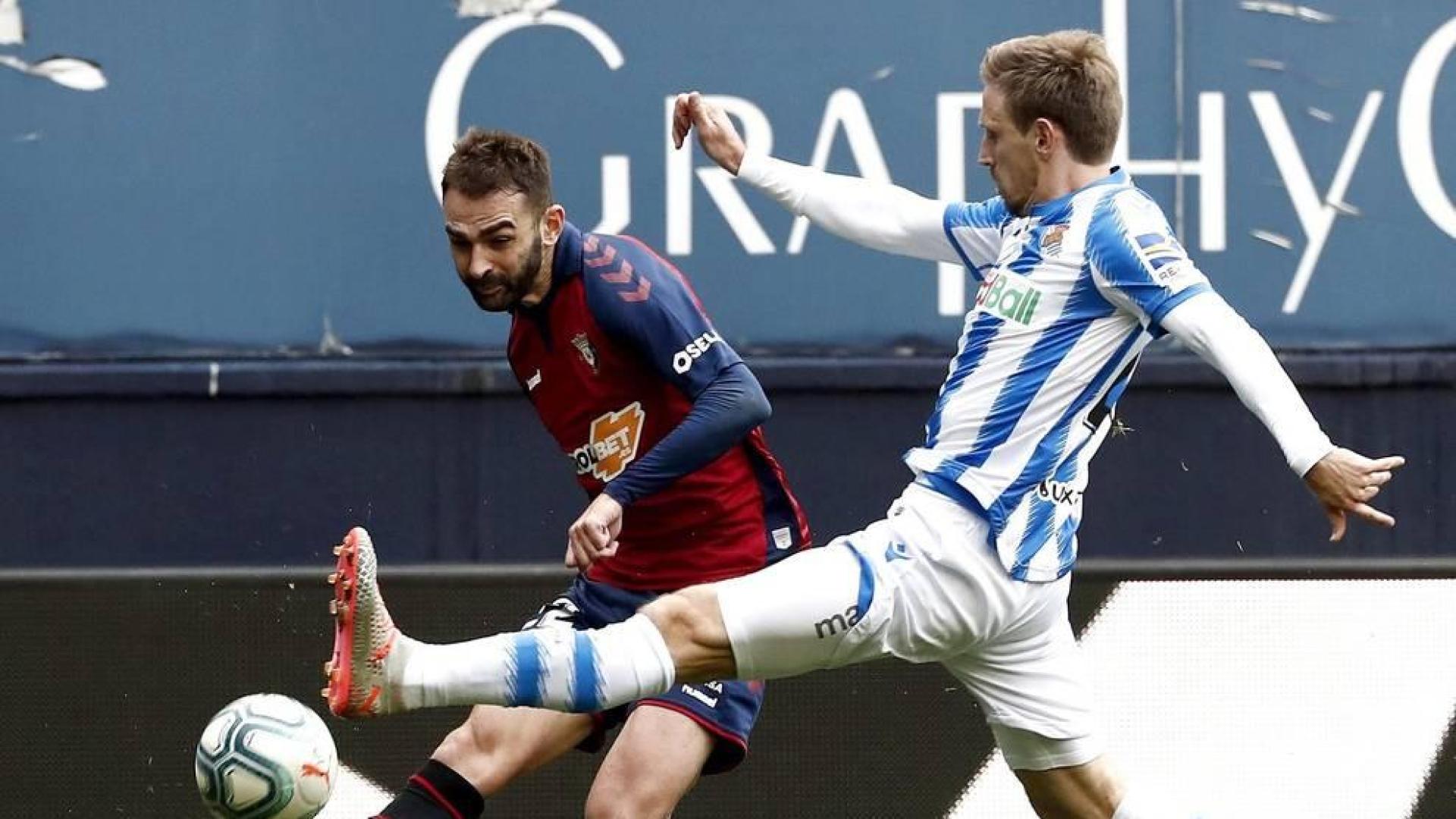 Fotos Osasuna Real Sociedad: resumen gráfico del partido disputado en El Sadar.