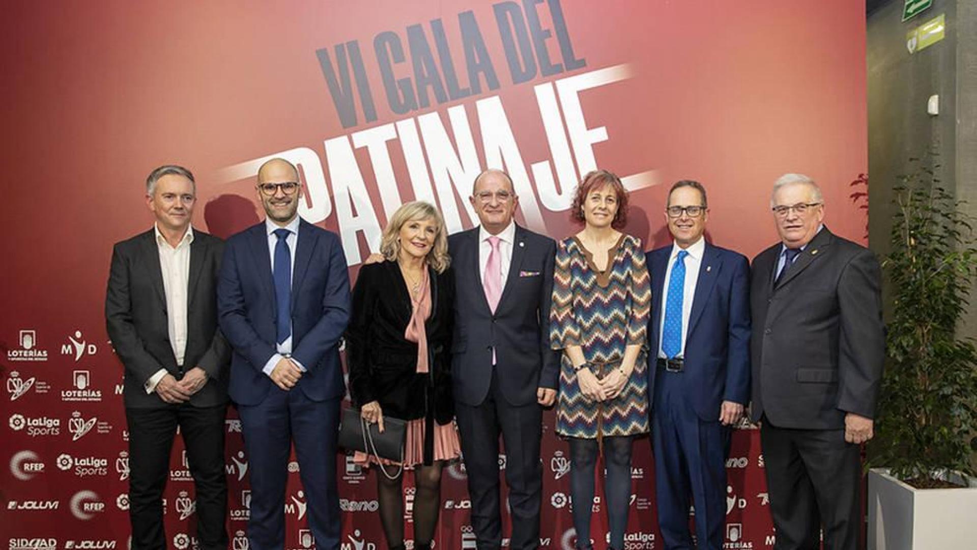 La Gala Anual del Patinaje reconoce a Pamplona por el Europeo organizado el verano