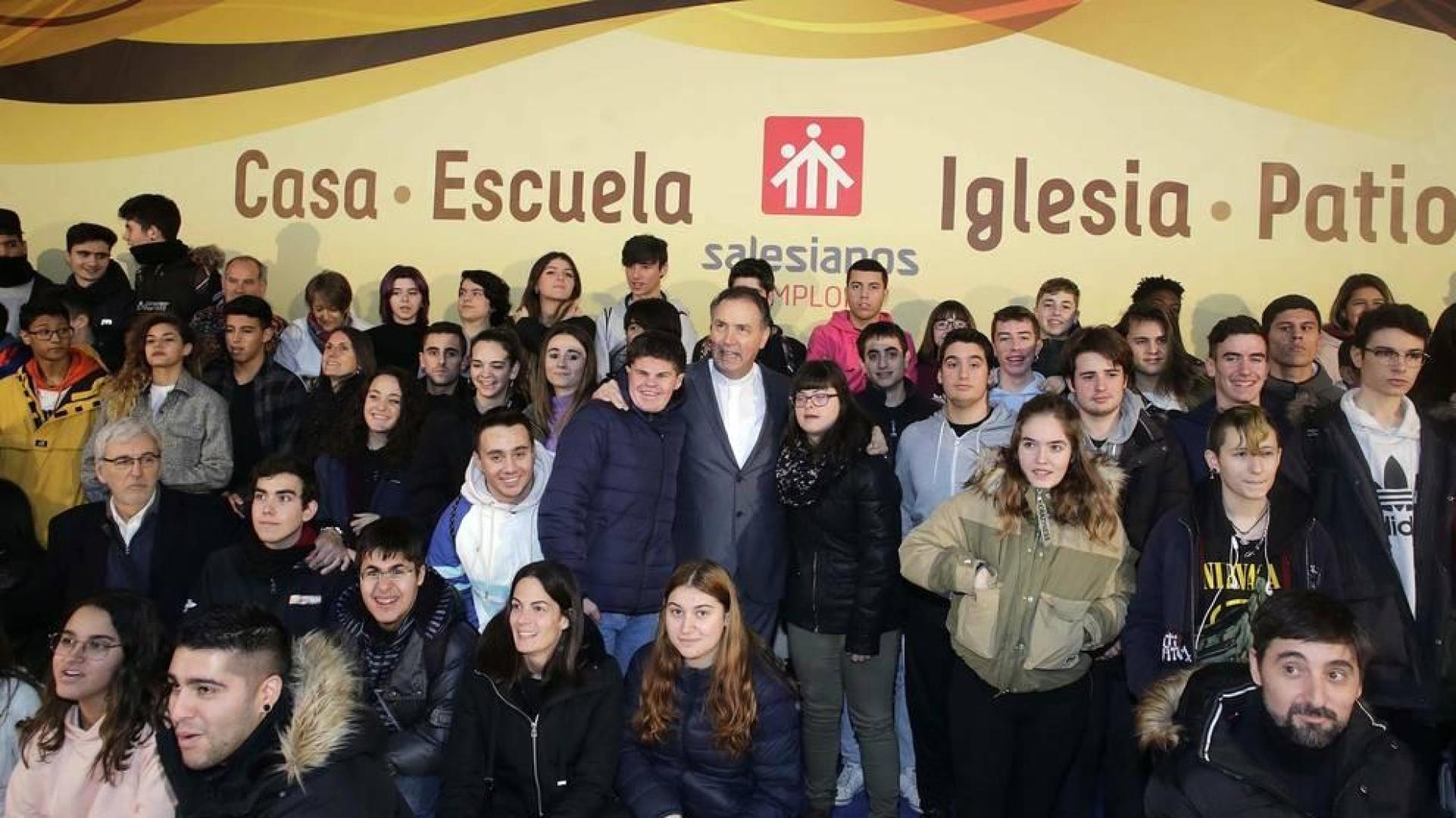 Todas las fotos de la inauguración del colegio Salesianos en Sarriguren