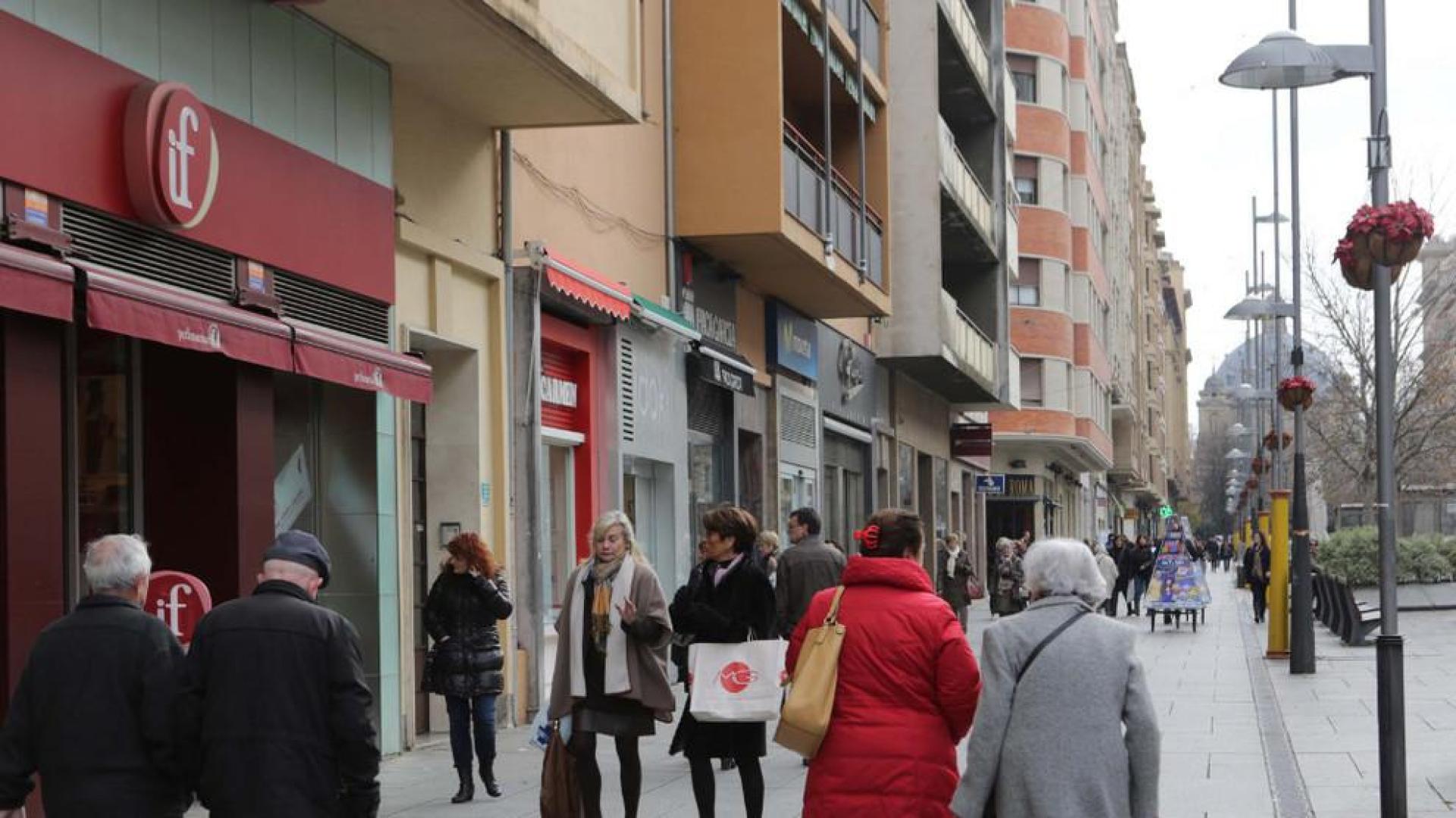 La actividad comercial de Navarra crece en febrero un 1,6 por ciento