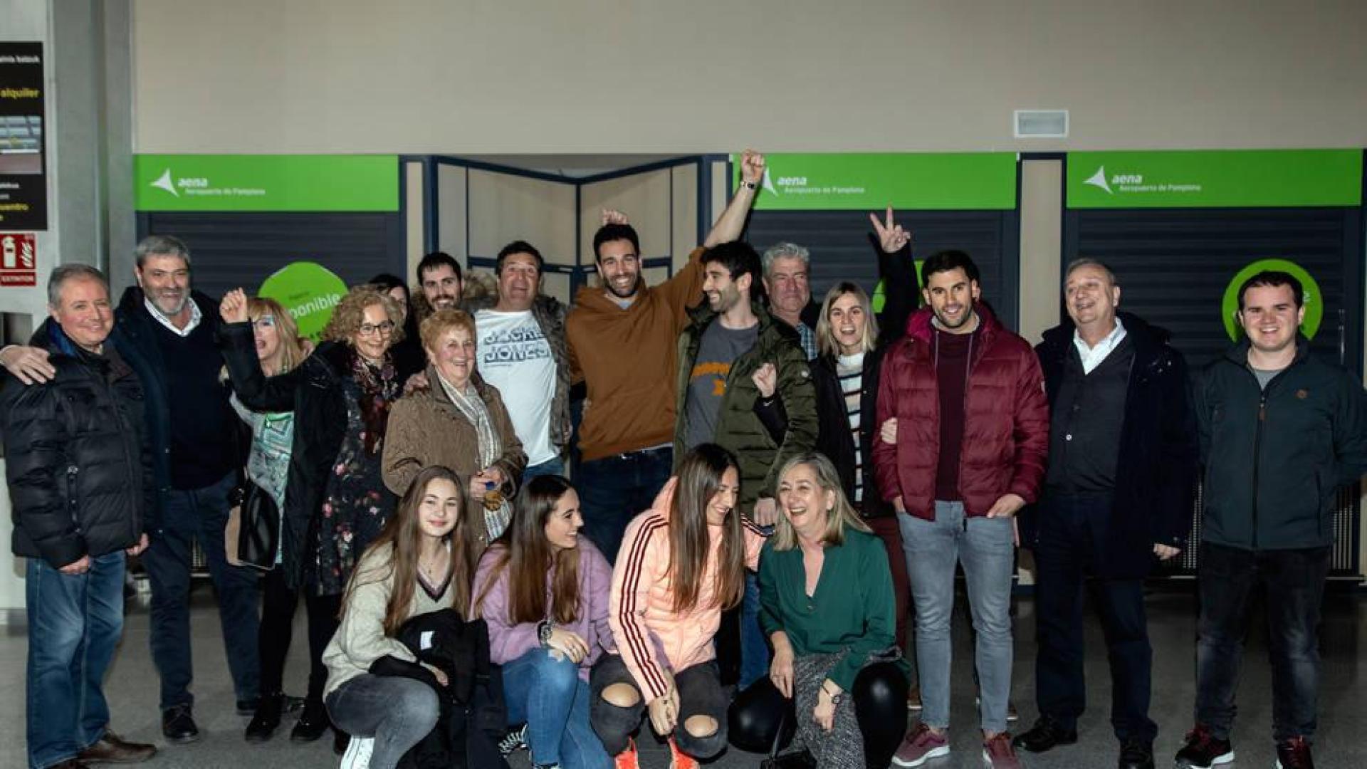 El mejor recibimiento para Iosu Goñi