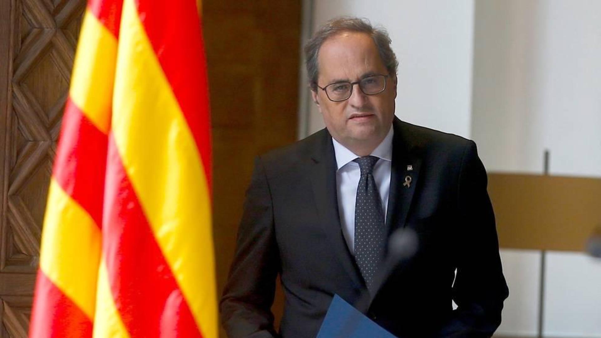 Torra convocará elecciones en Cataluña cuando se aprueben los presupuestos