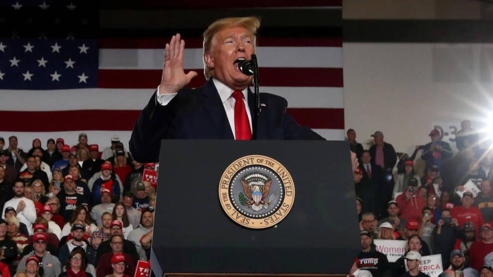 Trump presume de que México está pagando el muro fronterizo