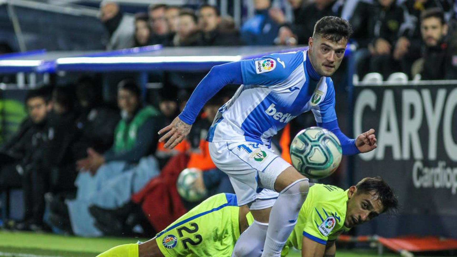 José Arnaiz, en un partido reciente disputado contra el Getafe.