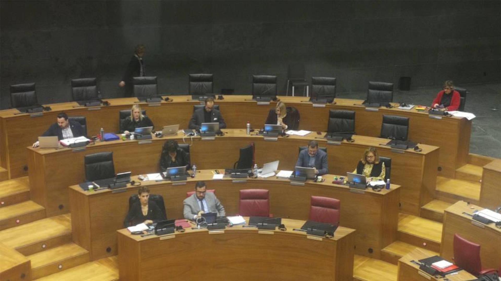 EH Bildu se ausenta del pleno del Parlamento de Navarra por la huelga del 30 de enero
