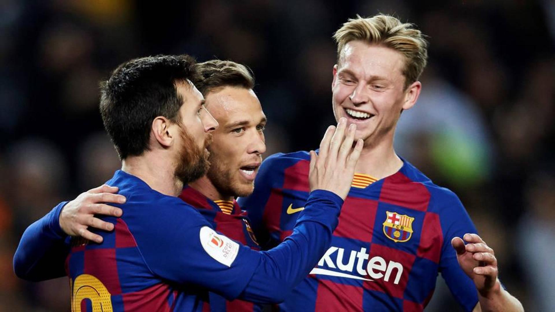 El Barça recobra la verticalidad para sellar el pase a cuartos de final de la Copa del Rey