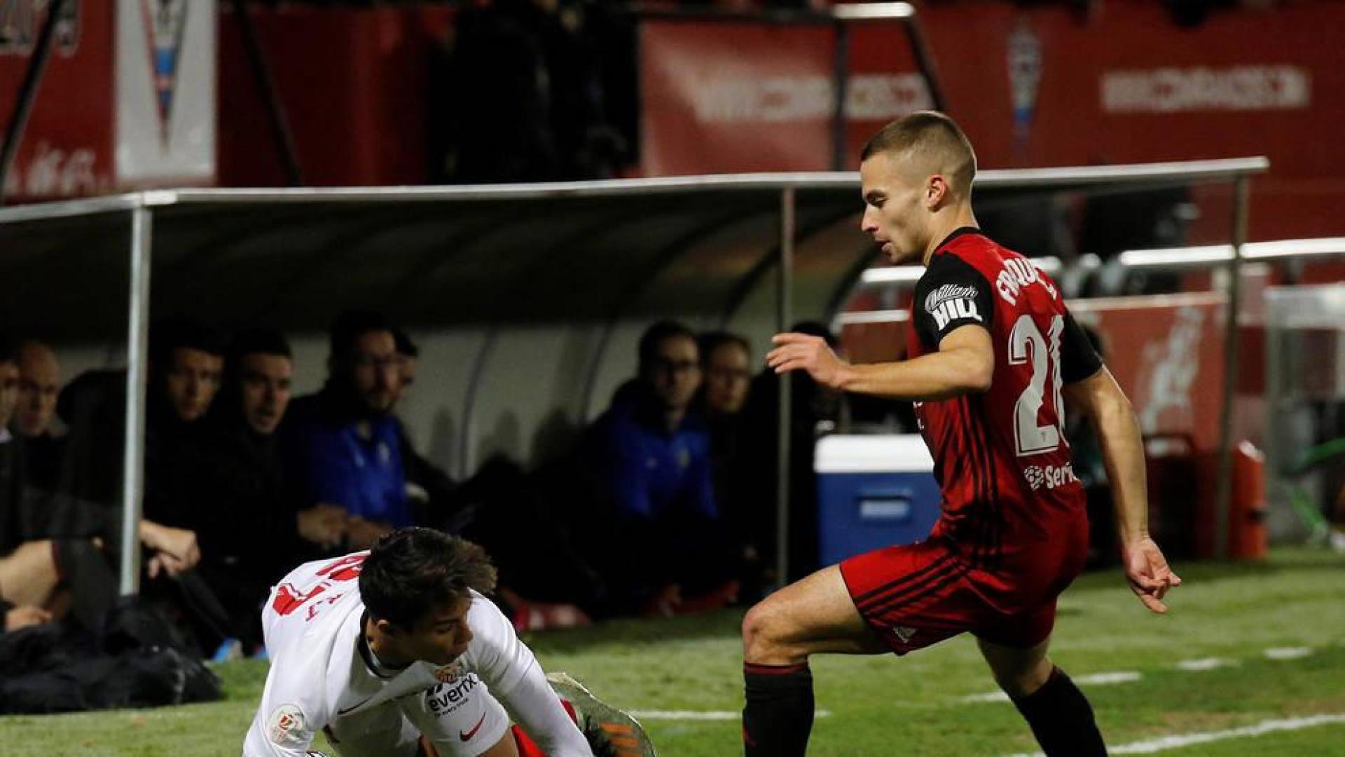 El Mirandés sigue sorprendiendo y elimina al Sevilla en Copa del Rey