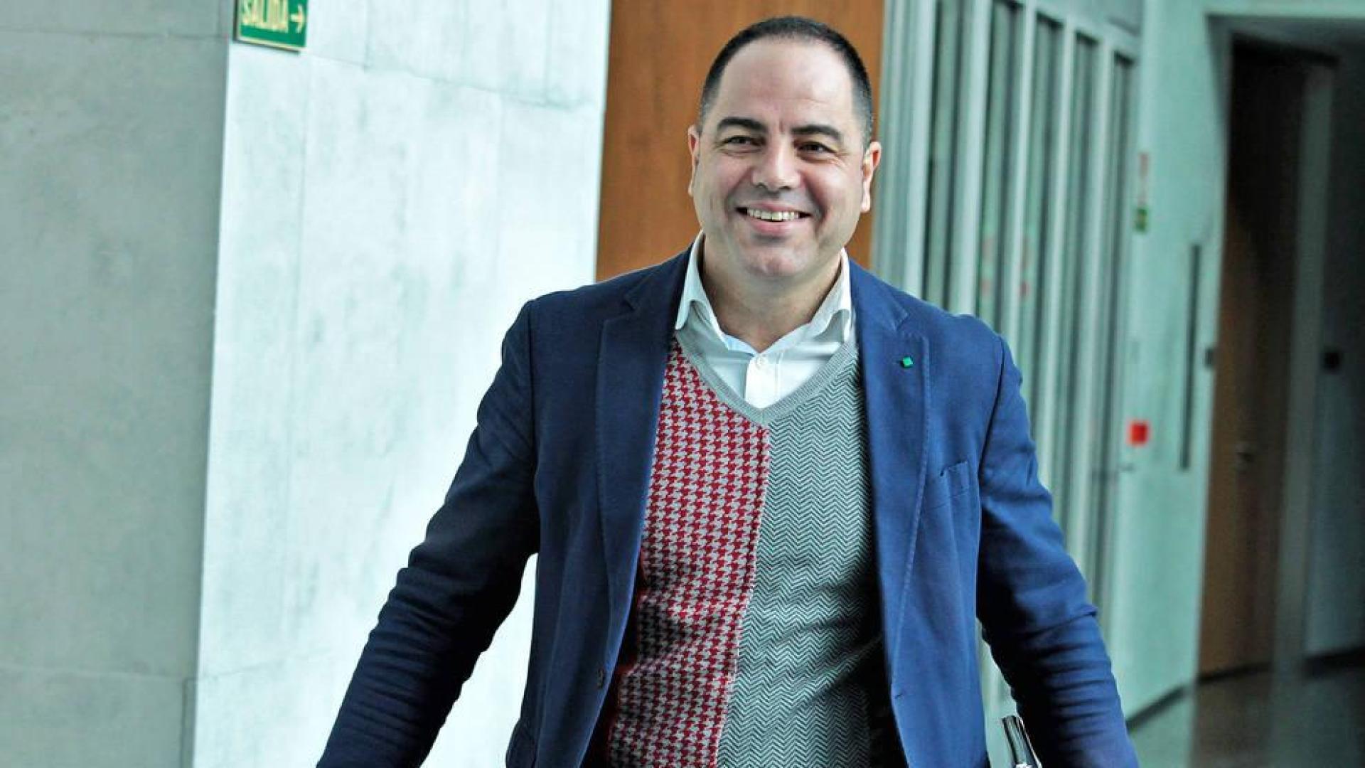 Ramón Alzórriz, portavoz del PSN en el Parlamento de Navarra