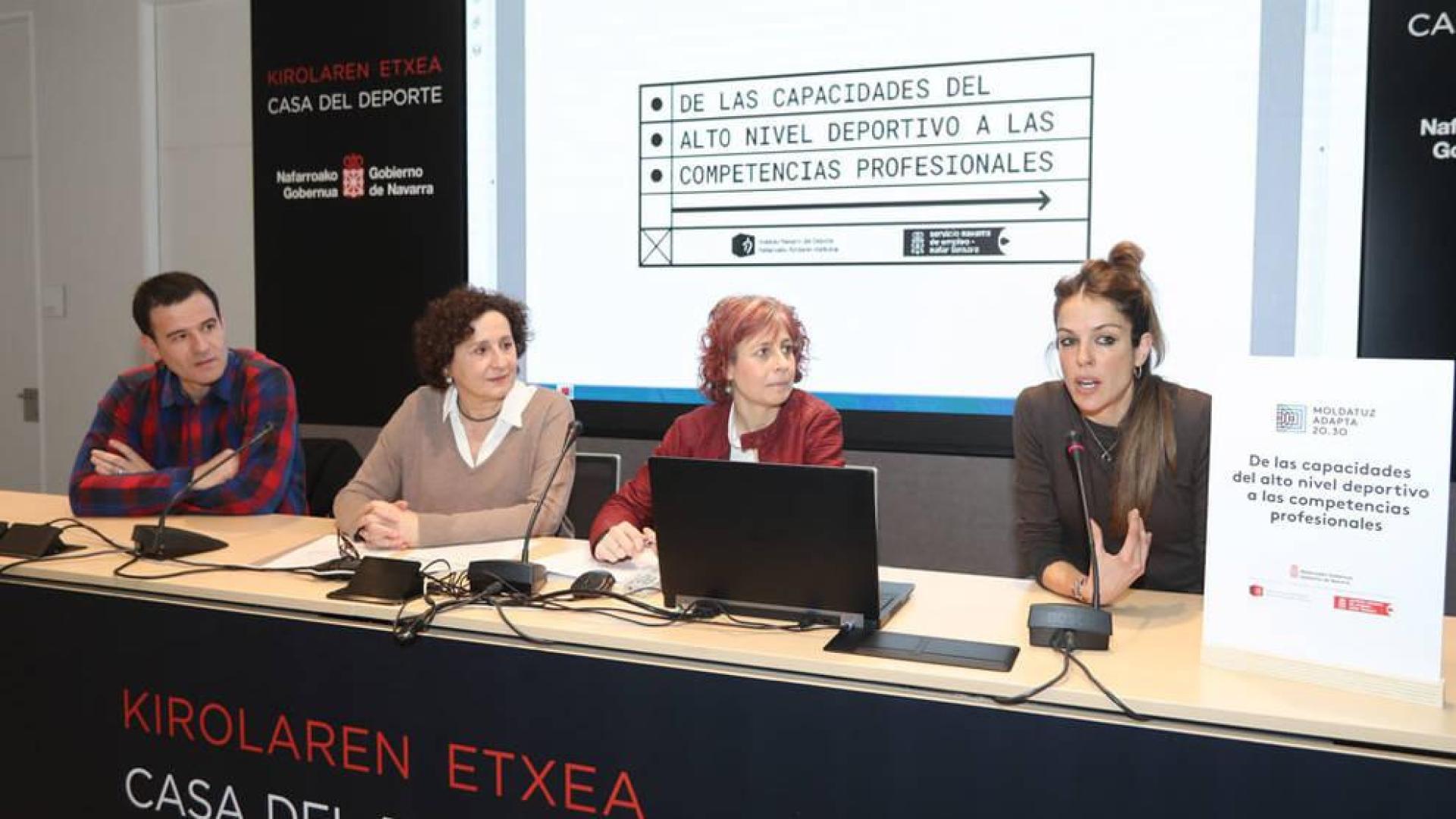 Navarra lanza una formación para facilitar el tránsito a la empresa de deportistas