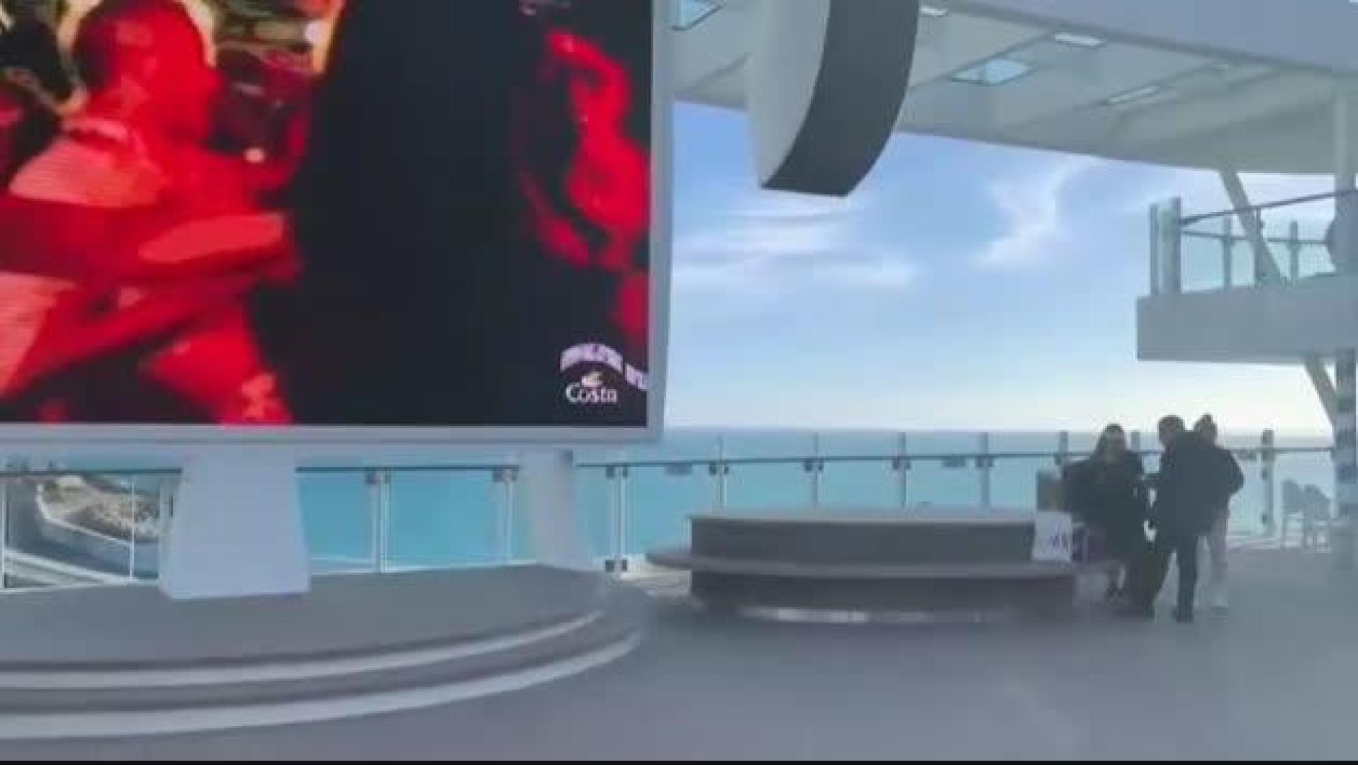 Las primeras pruebas a los pasajeros del Costa Smeralda dan negativo