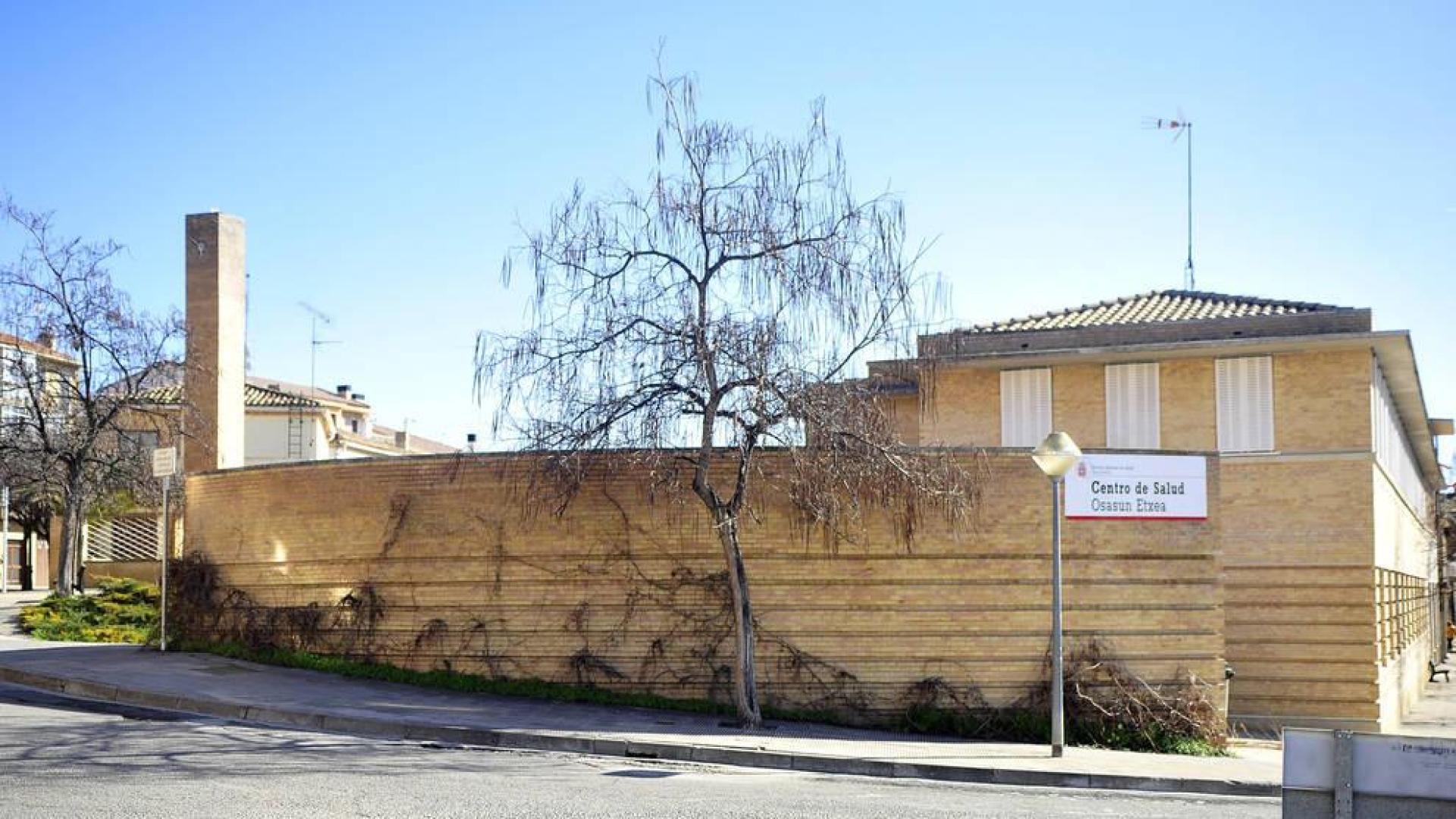 Imagen del centro de salud de Olite.