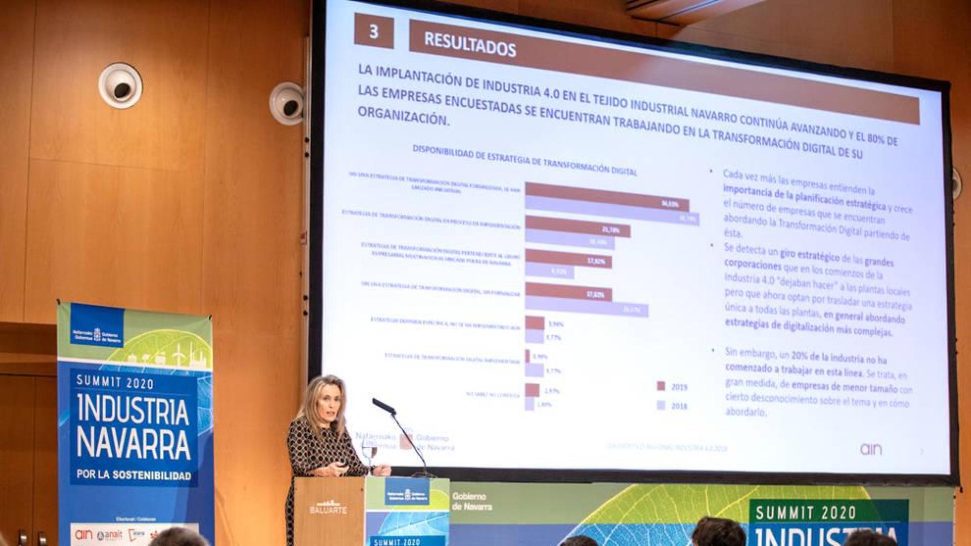 El 79,21% de las empresas navarras ha iniciado el proceso de transformación digital