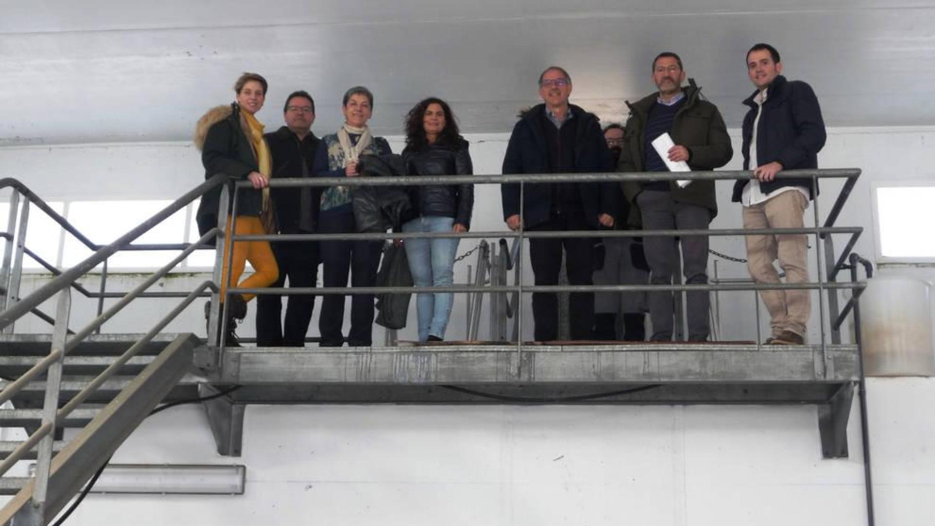 Parlamentarios constatan las "deficiencias" de los depósitos del polígono de Rocaforte