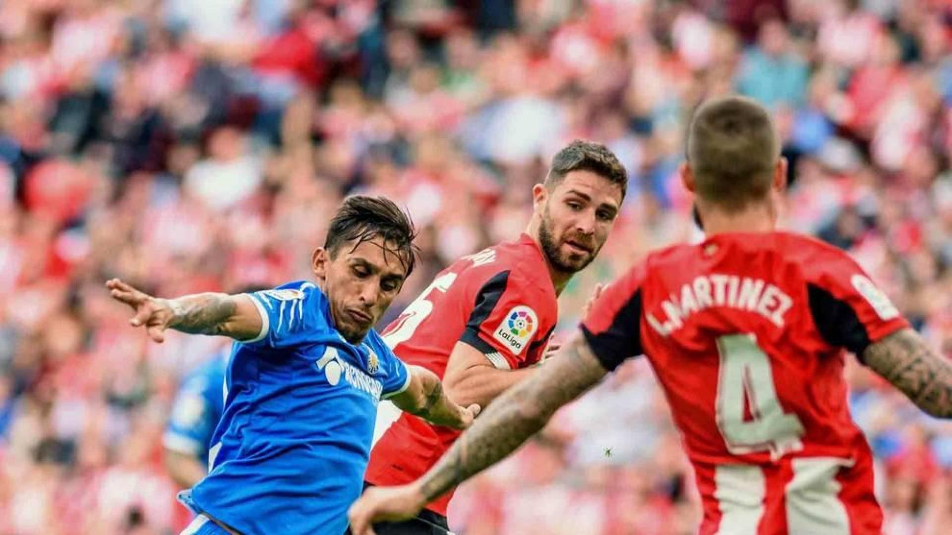Un Getafe 'de Champions' conquista San Mamés