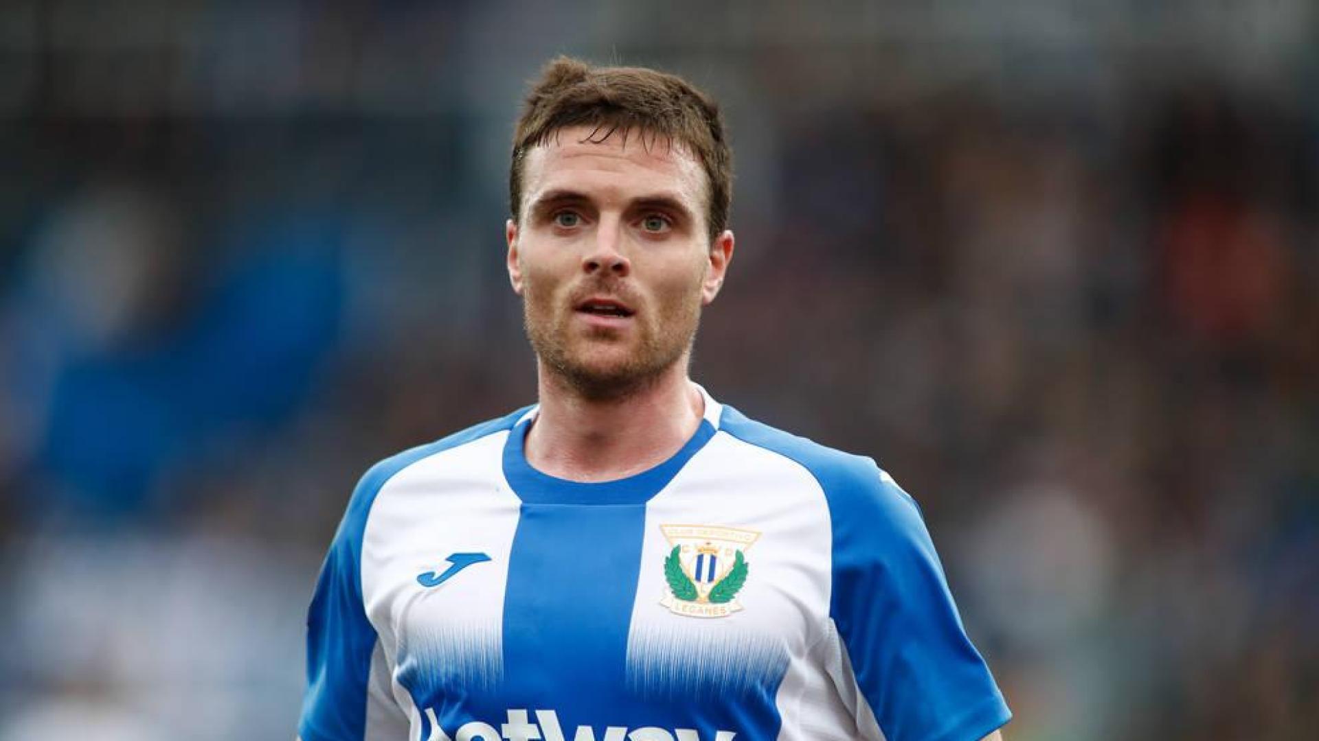 Javier Eraso, jugador navarro del Leganés.